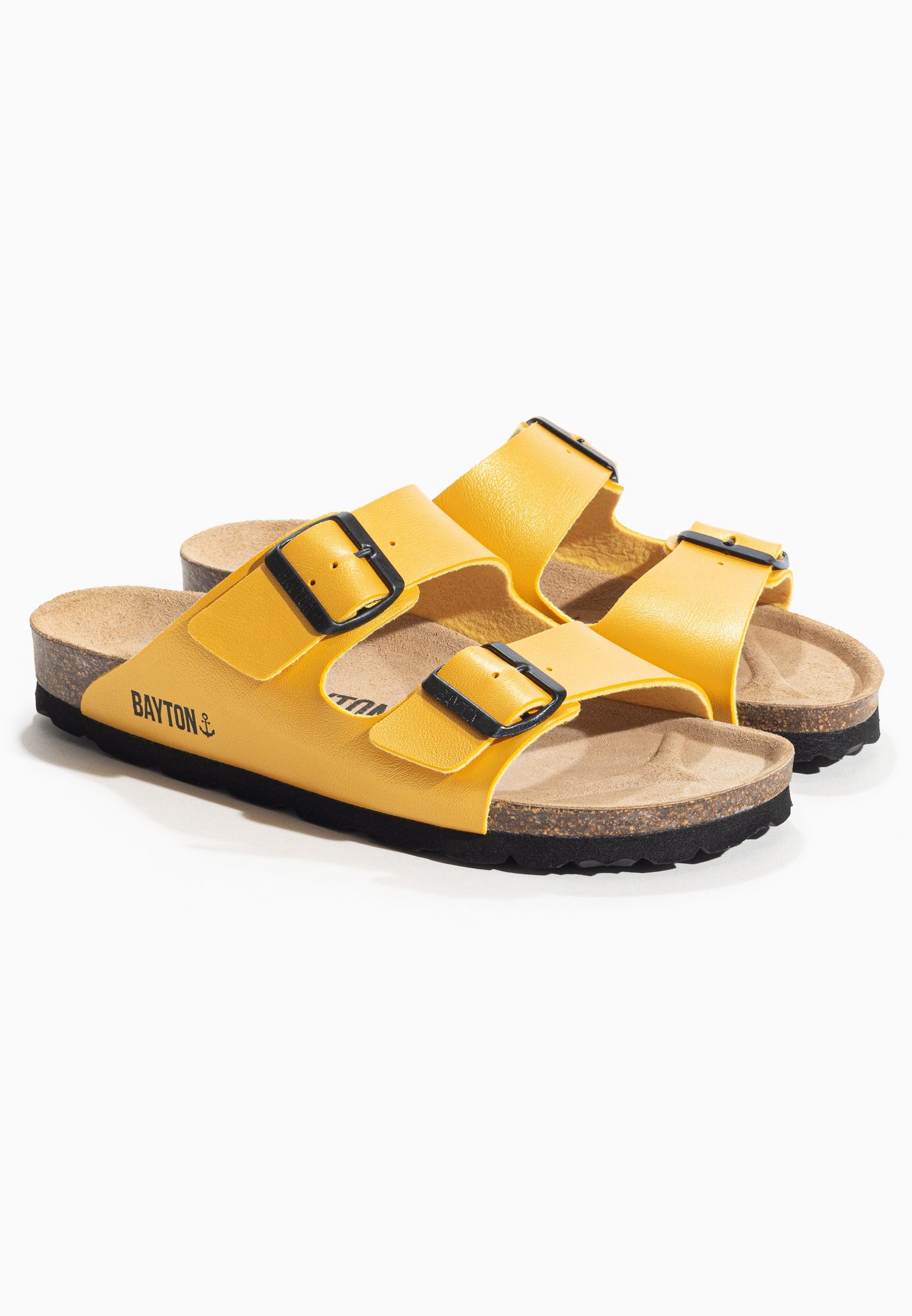 Tracy Yellow 2 Strap Sandals