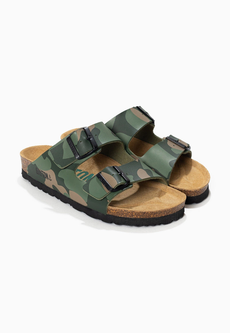 Sandalias Atlas Camuflaje caqui