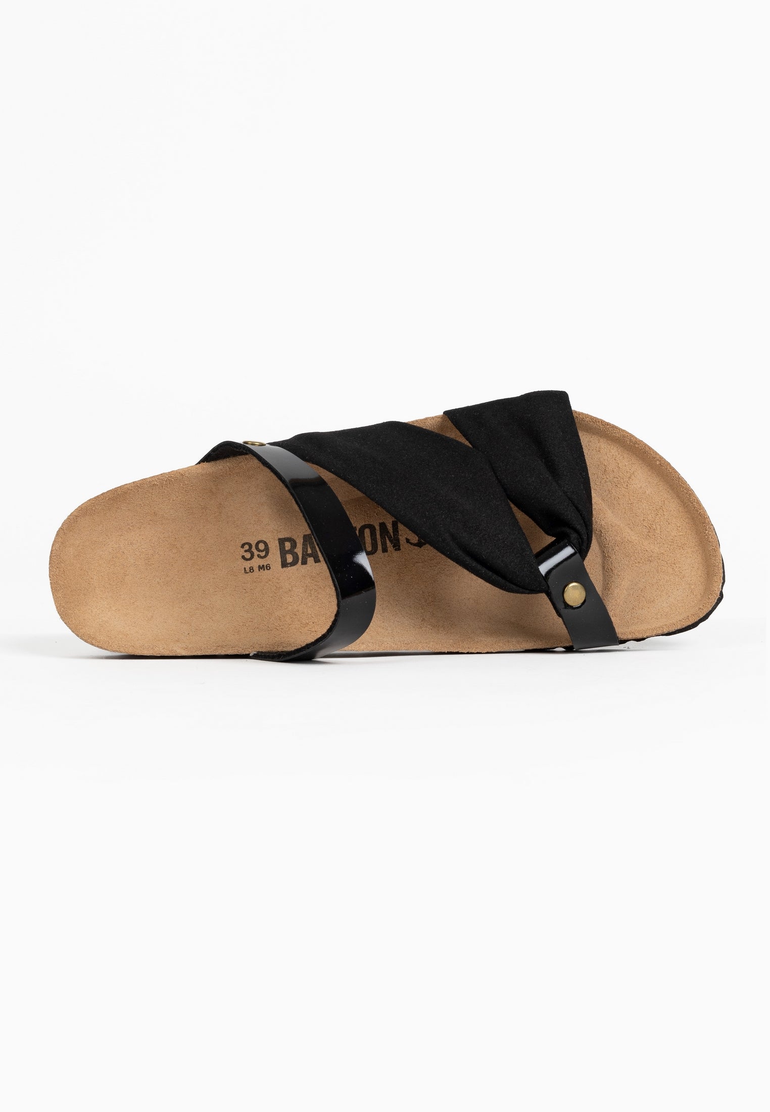 Figueira Black Multi-Strap Sandals