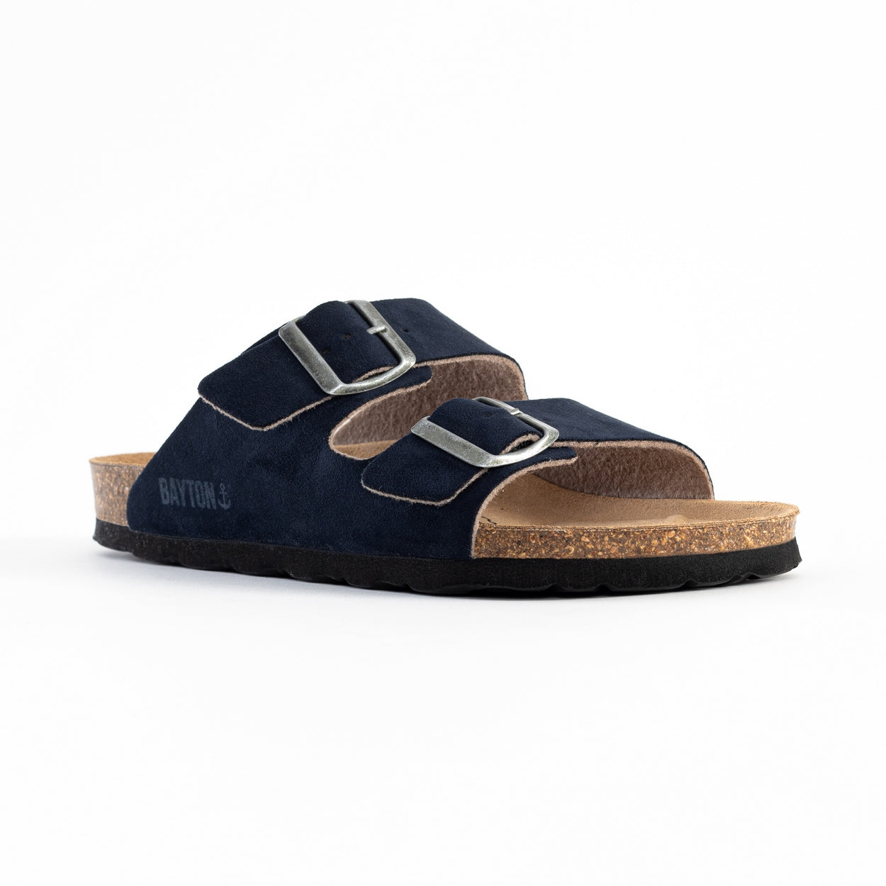 Sandales 2 Brides Atlas Bleu Marine