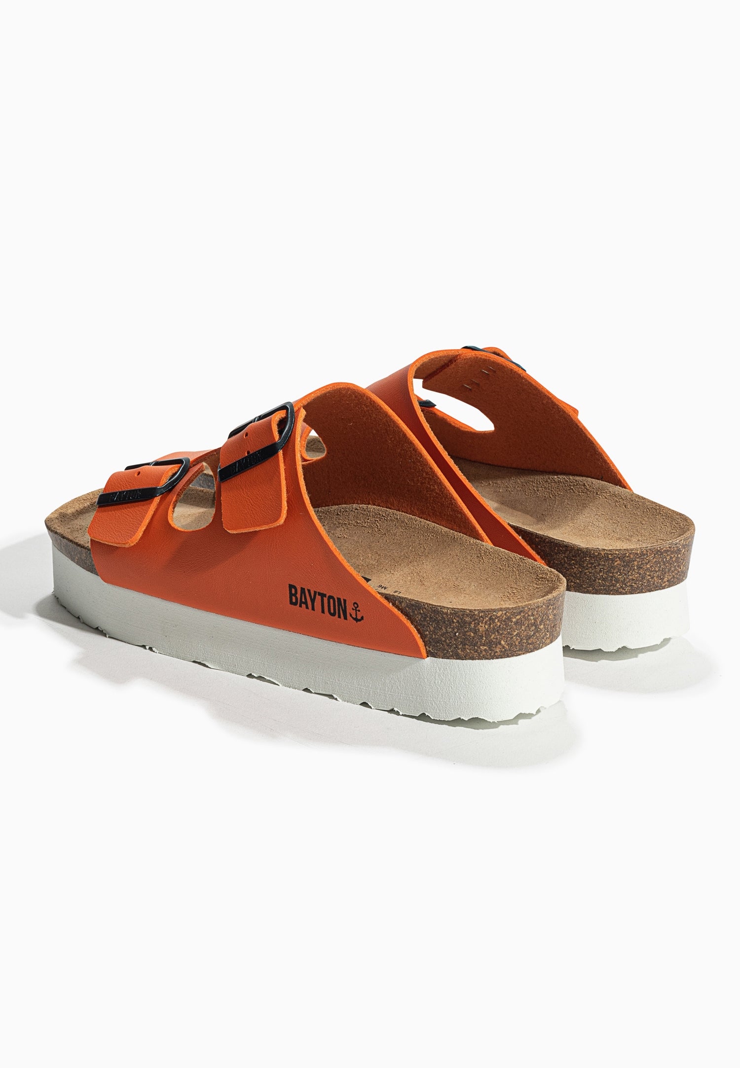 Japet Orange Platform Sandals