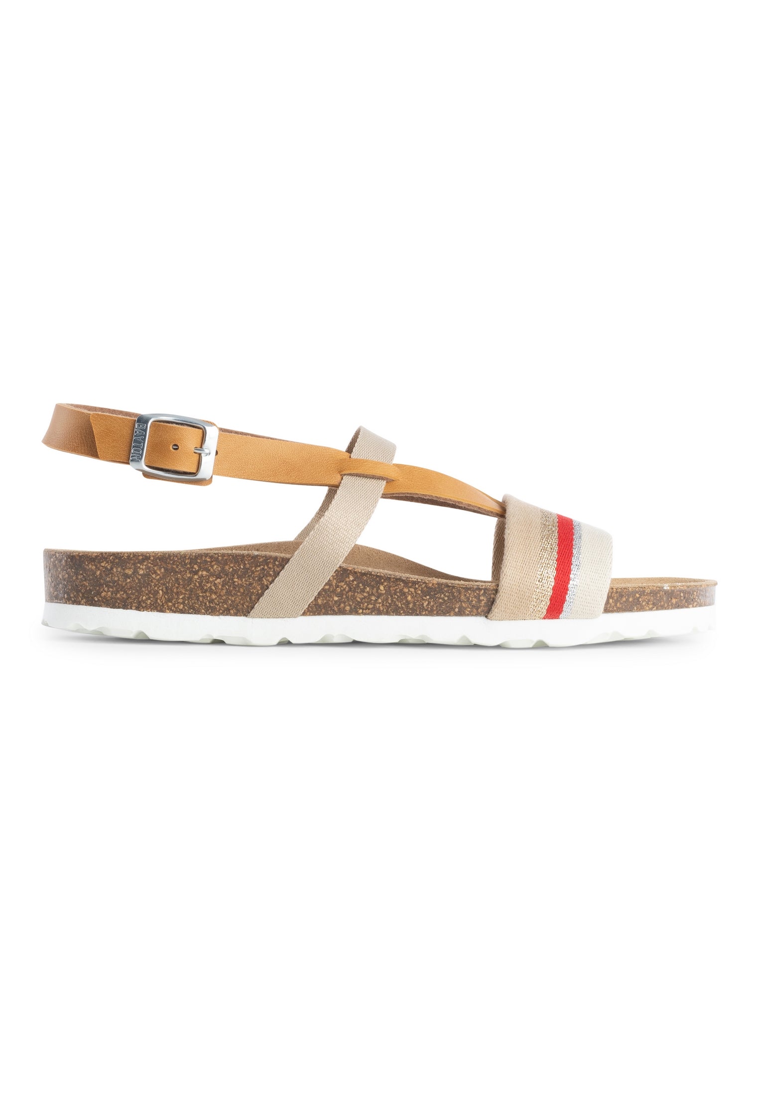 Sandalias Spencer Multinovias Beige, Camel Y Rojo