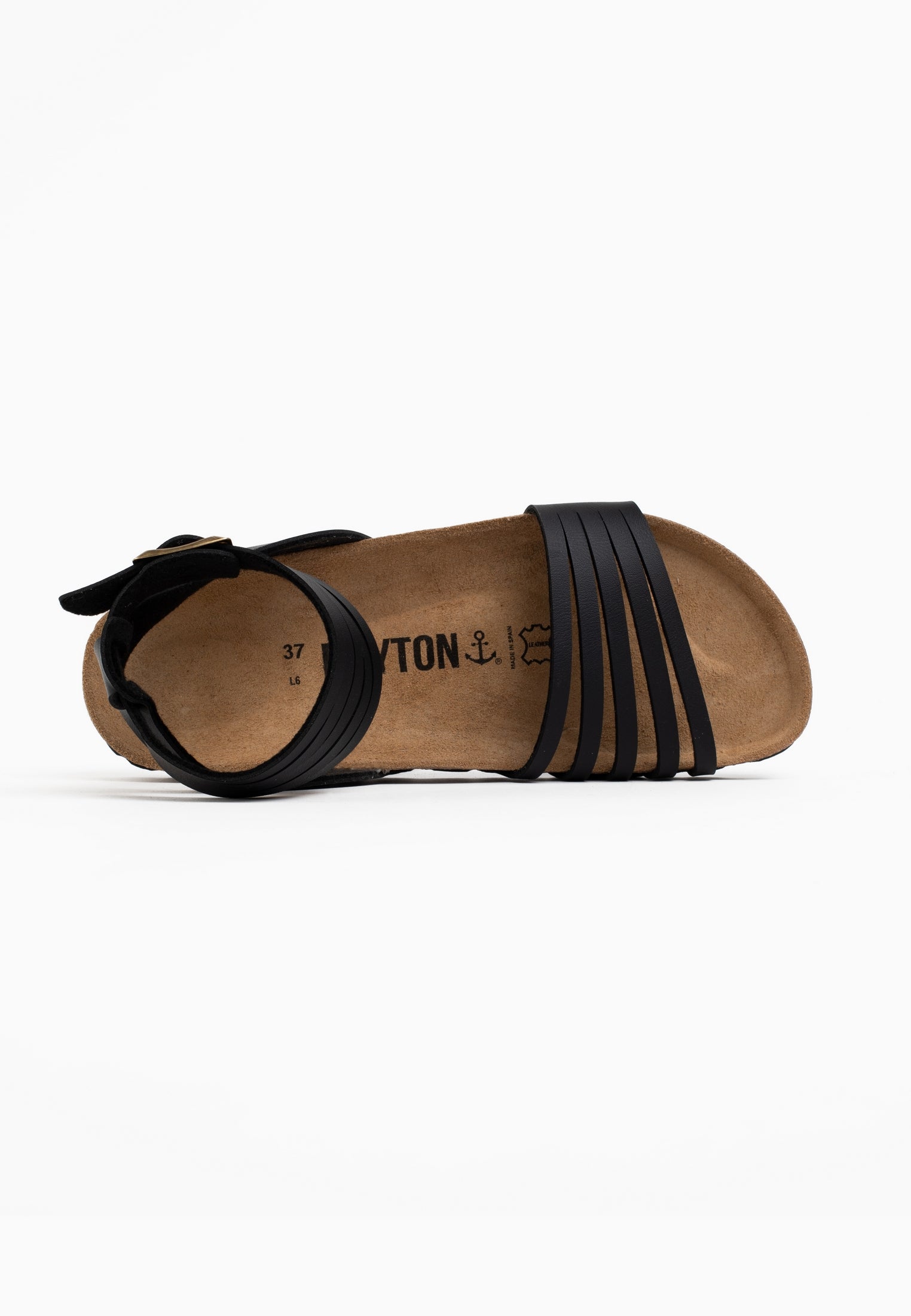 Sandalias Gipsy Multitiras Negro