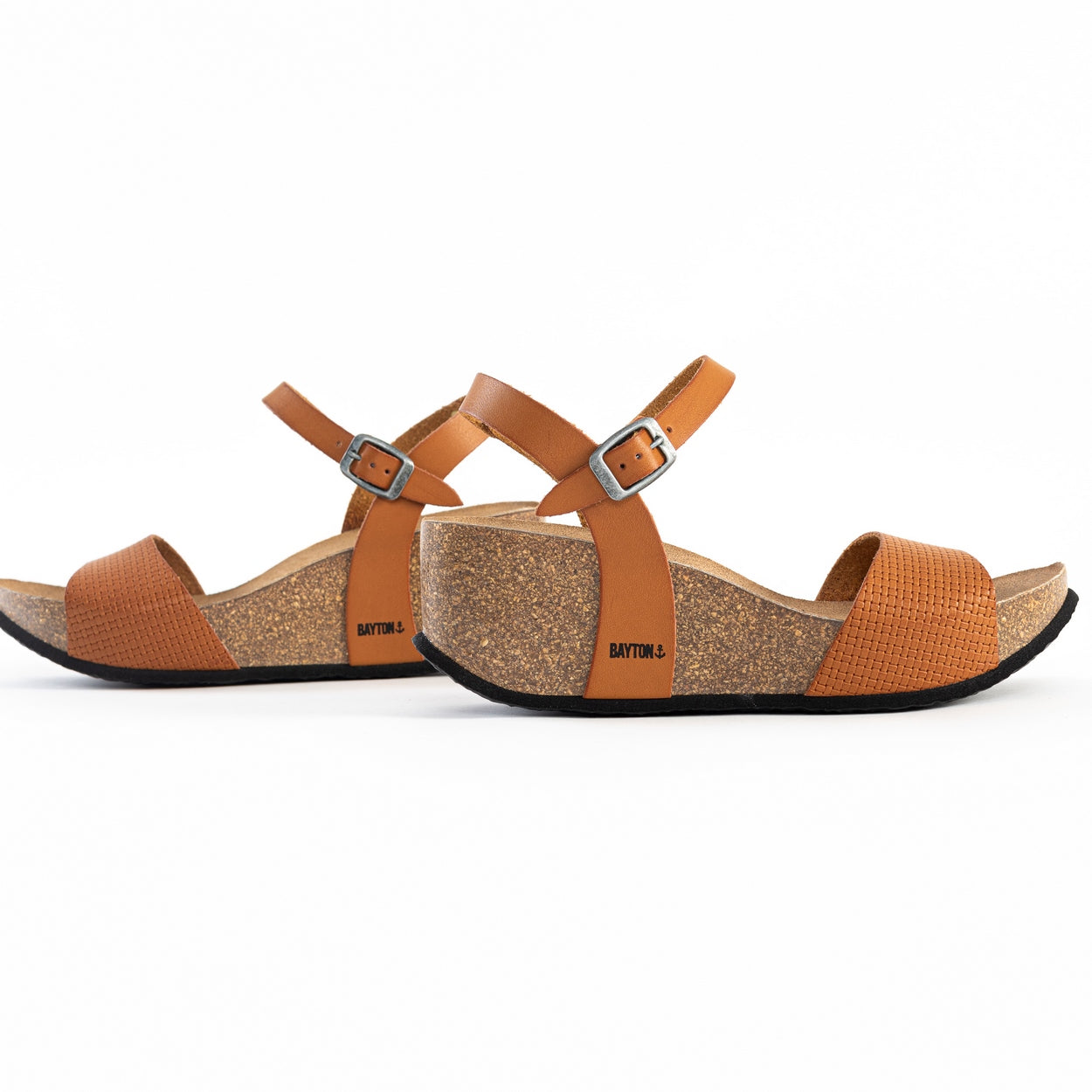 Maya Tan Wedge and Semi-Wedge Sandals