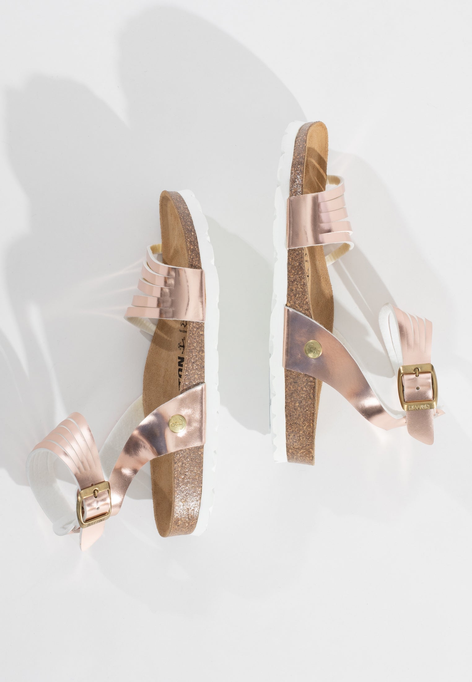 Gipsy Rose Gold Multi-Strap Sandals