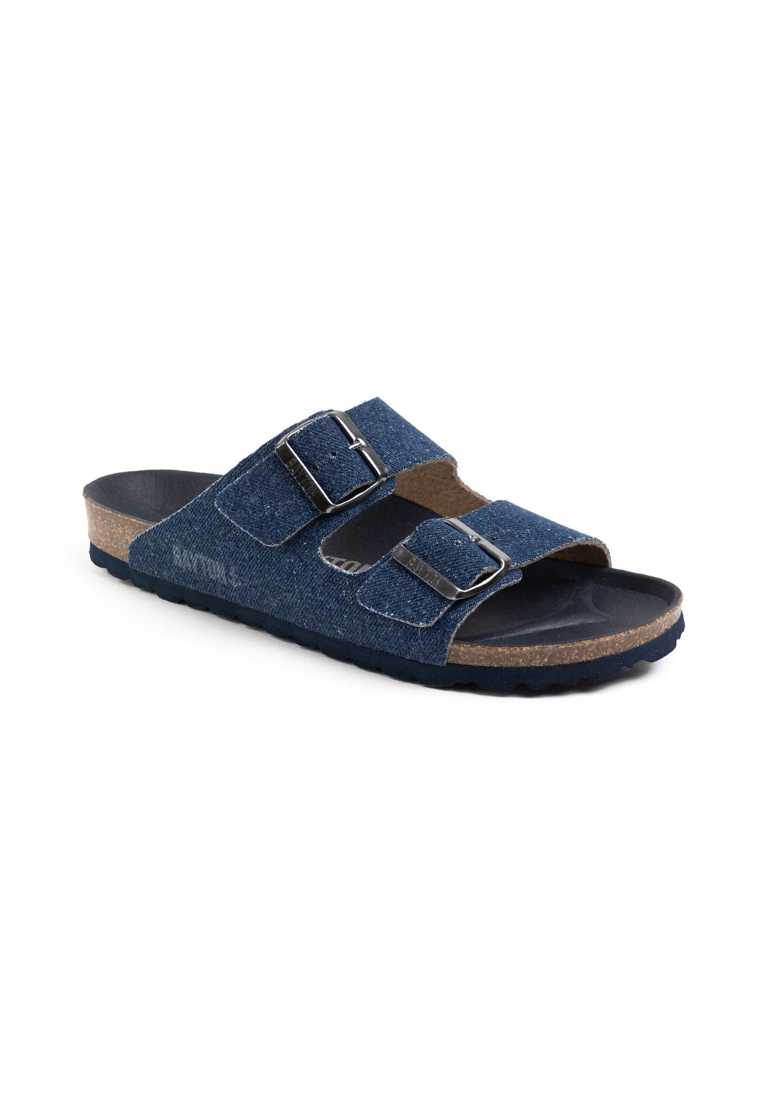 Sandales 2 Brides Atlas Bleu Marine