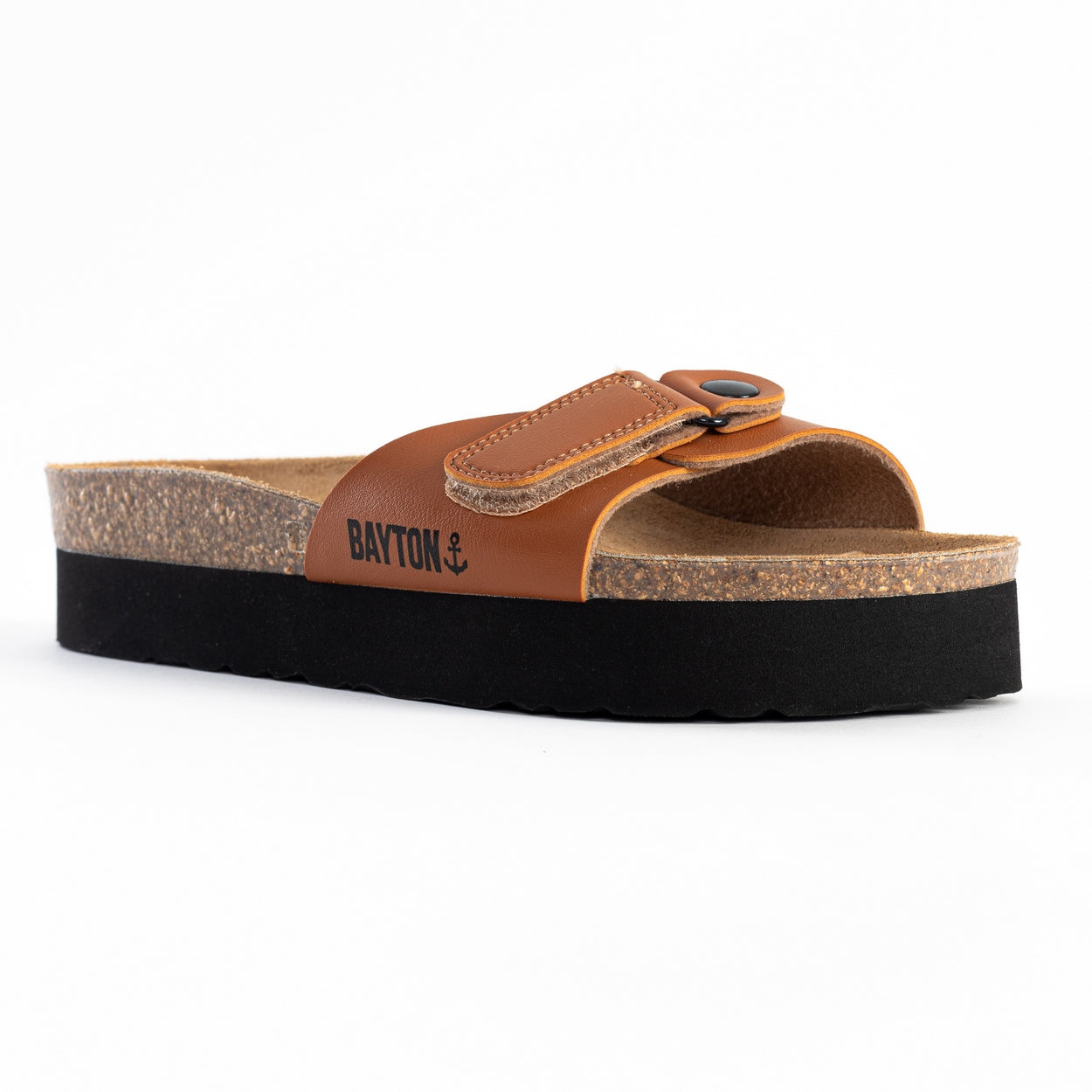 Calypso Camel Platform Sandals