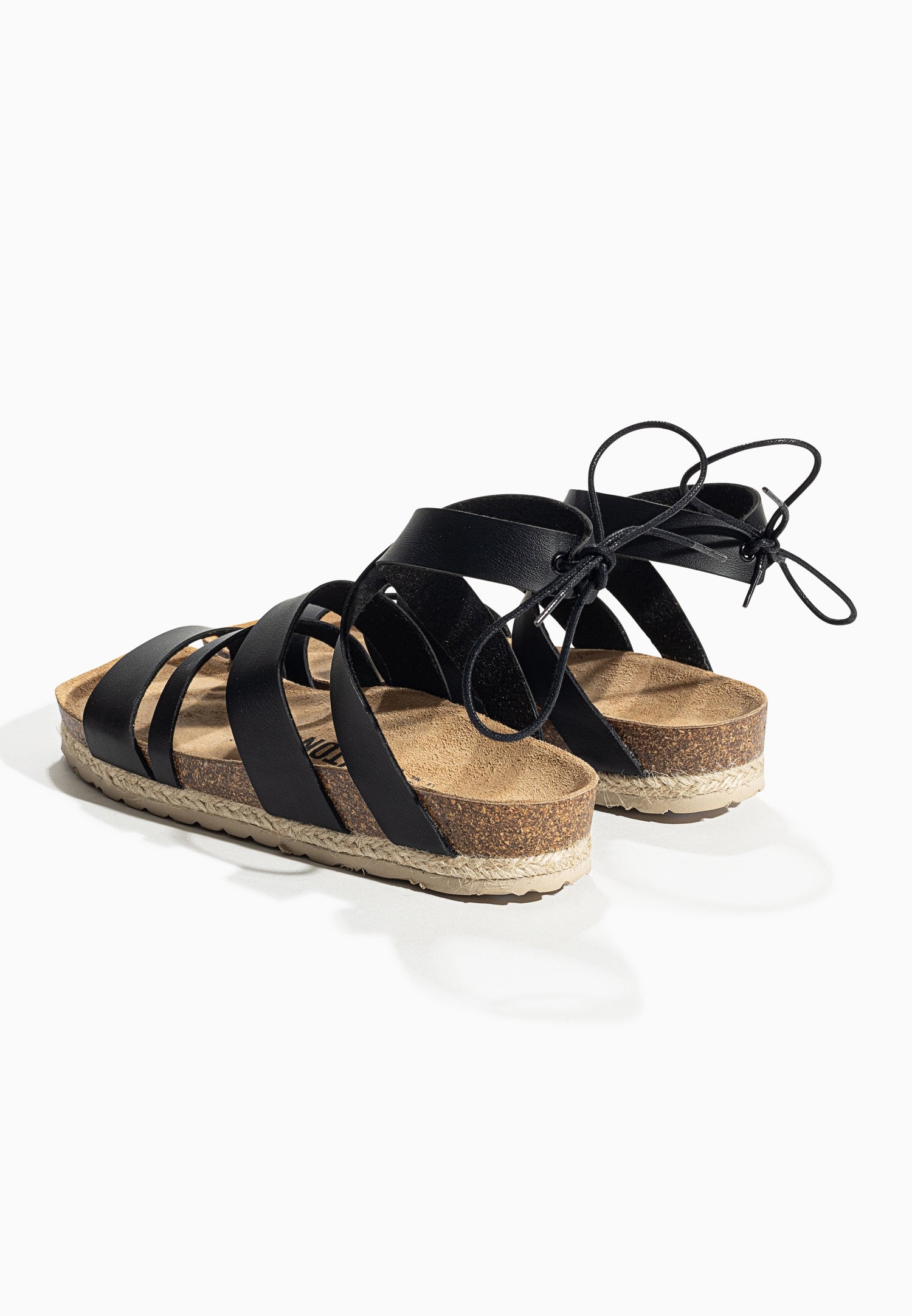 Braltar Black Multi-Strap Sandals