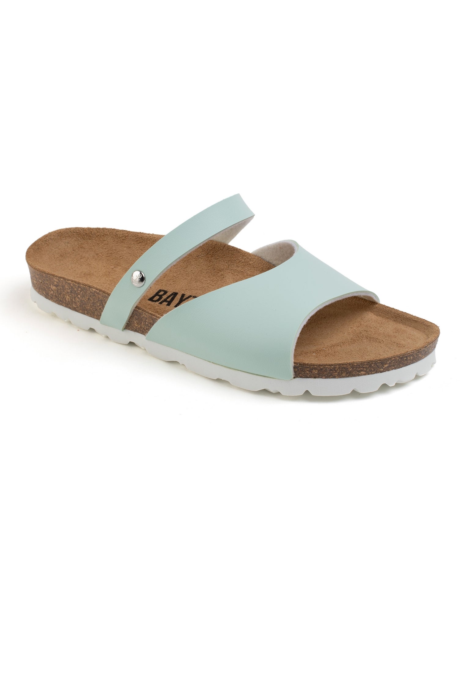 Marina Pastel Green 2 Strap Sandals