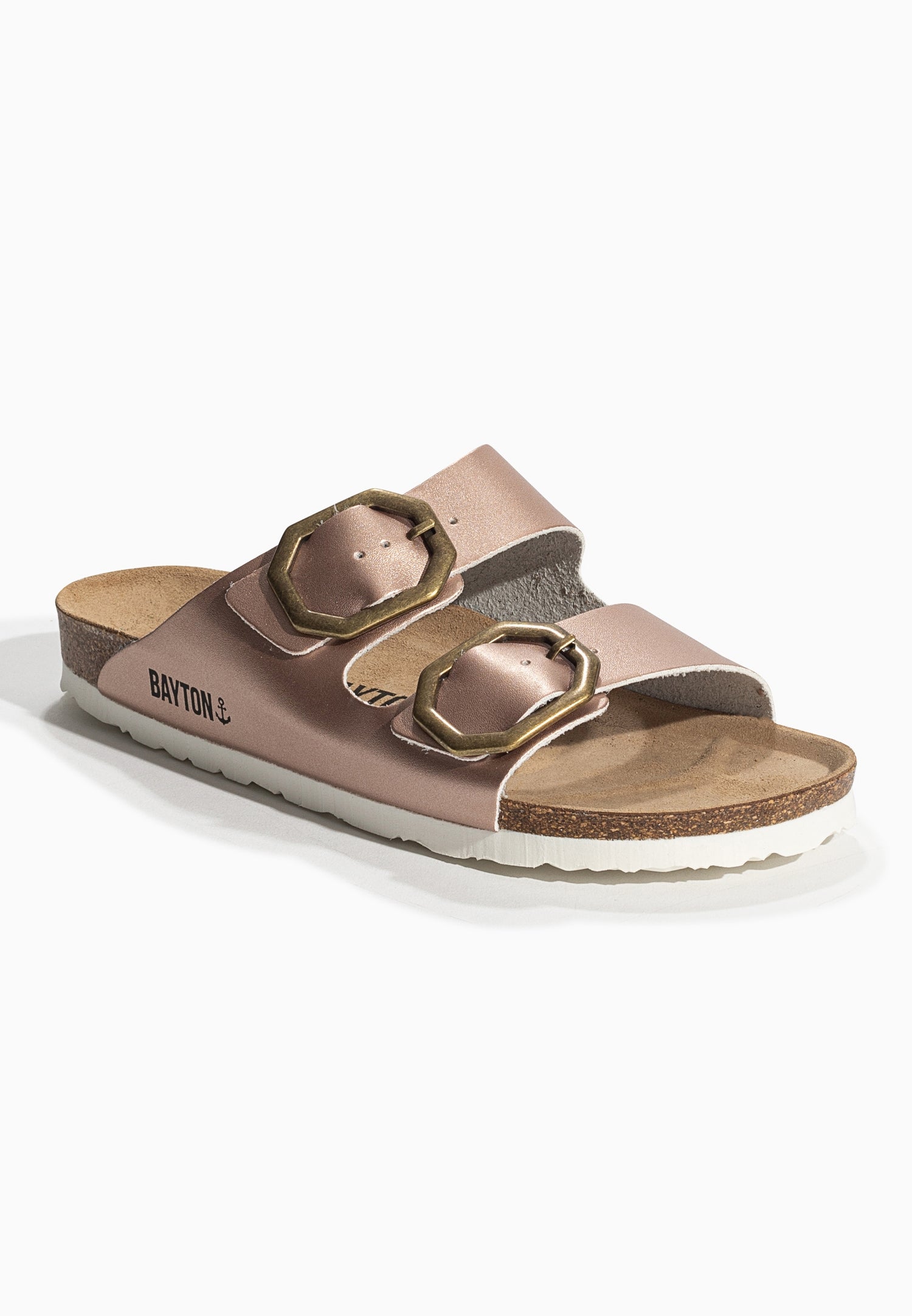 Sandales 2 Brides Atlas Rose gold