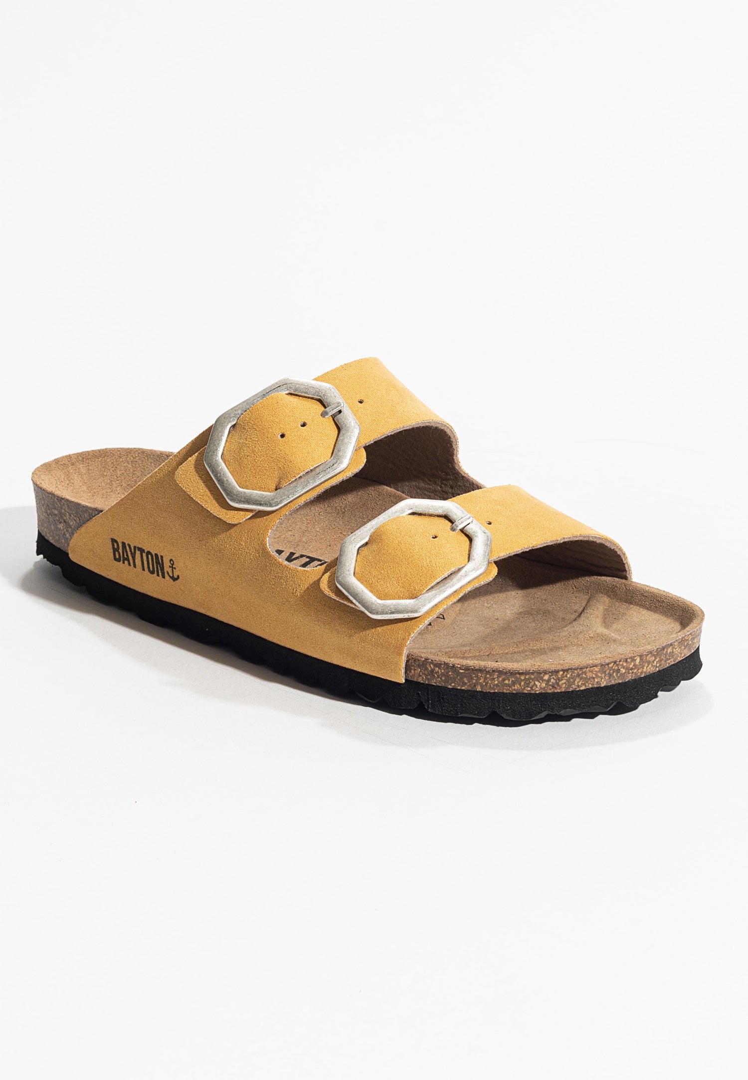 Atlas Yellow 2 Strap Sandals