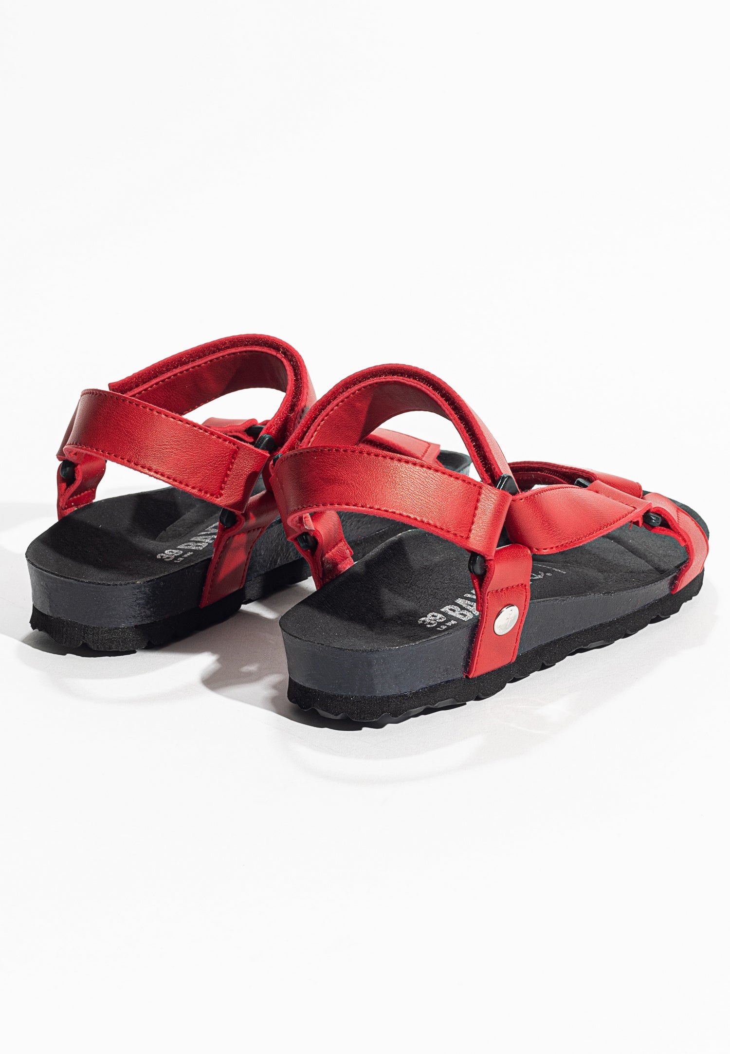 Rigoni Red Multi-Strap Sandals