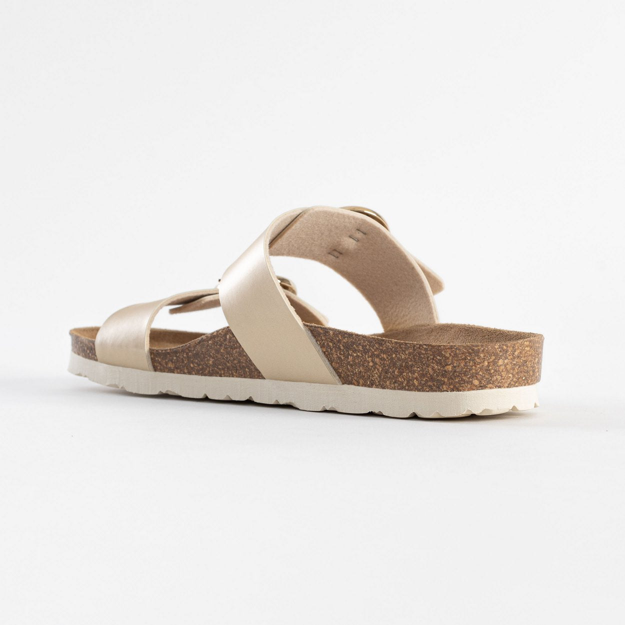 Lugo Light Gold 2 Strap Sandals