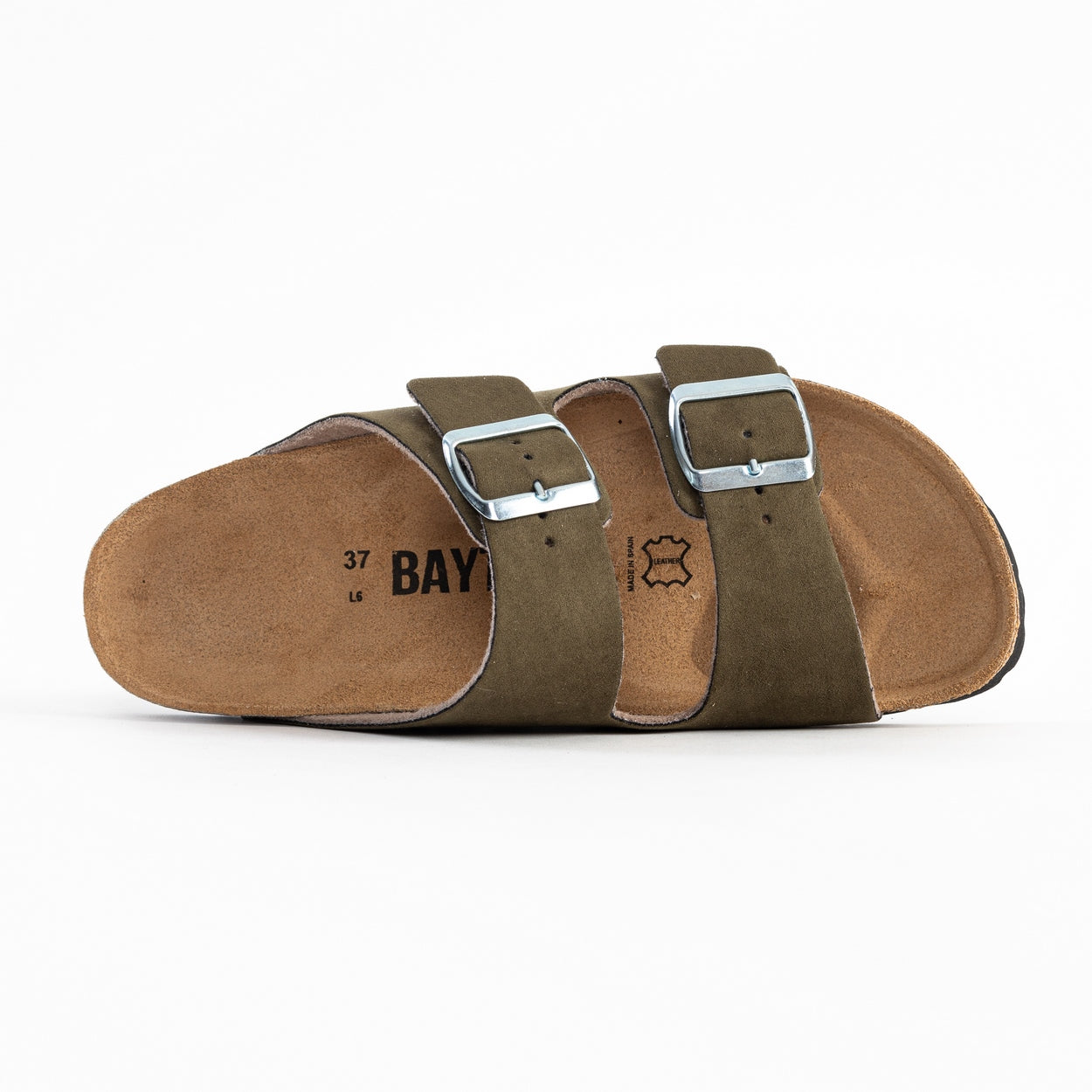 Atlas Khaki 2 Strap Sandals