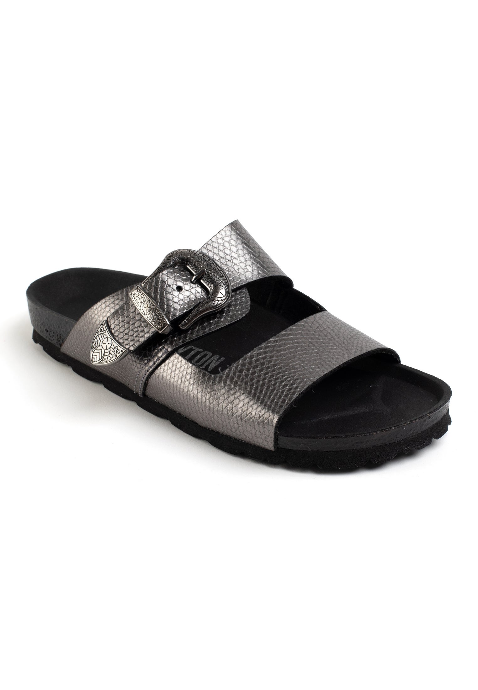 Sandales 2 Brides Attila Pewter