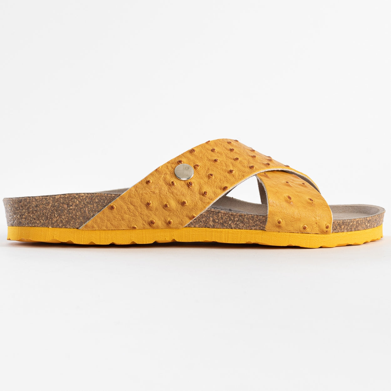 Elche Orange 2 Strap Sandals