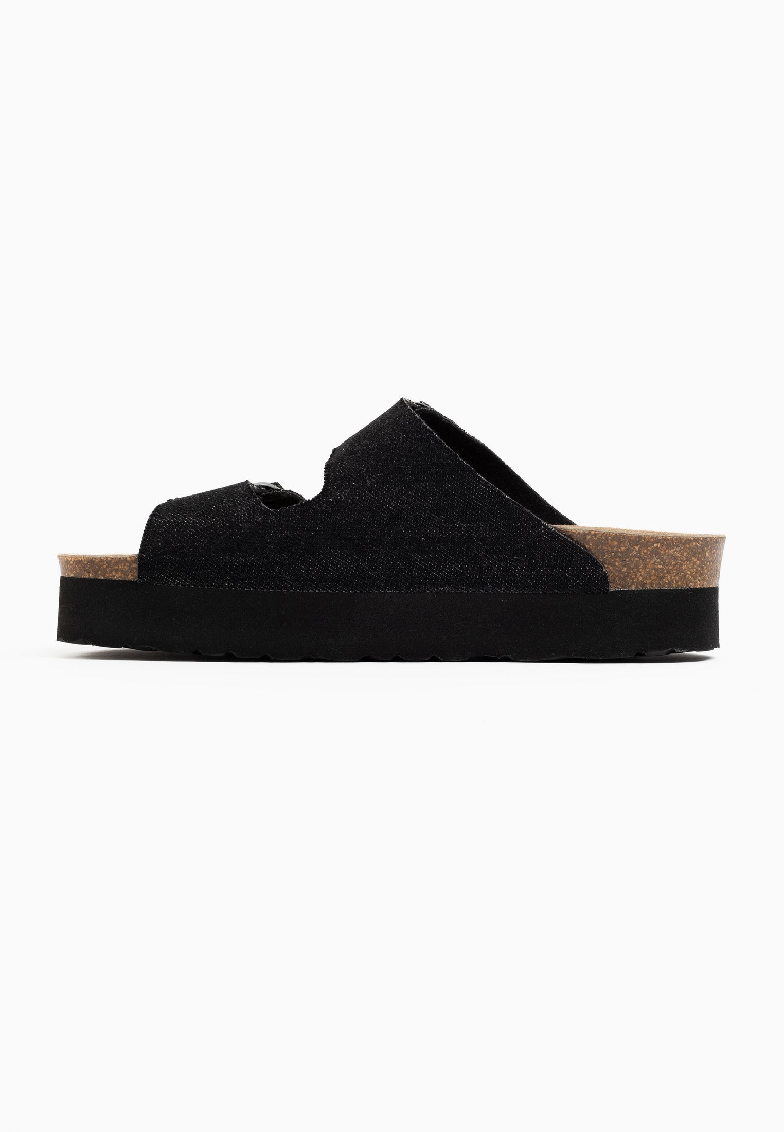 Sandalias Plataforma Space Negro