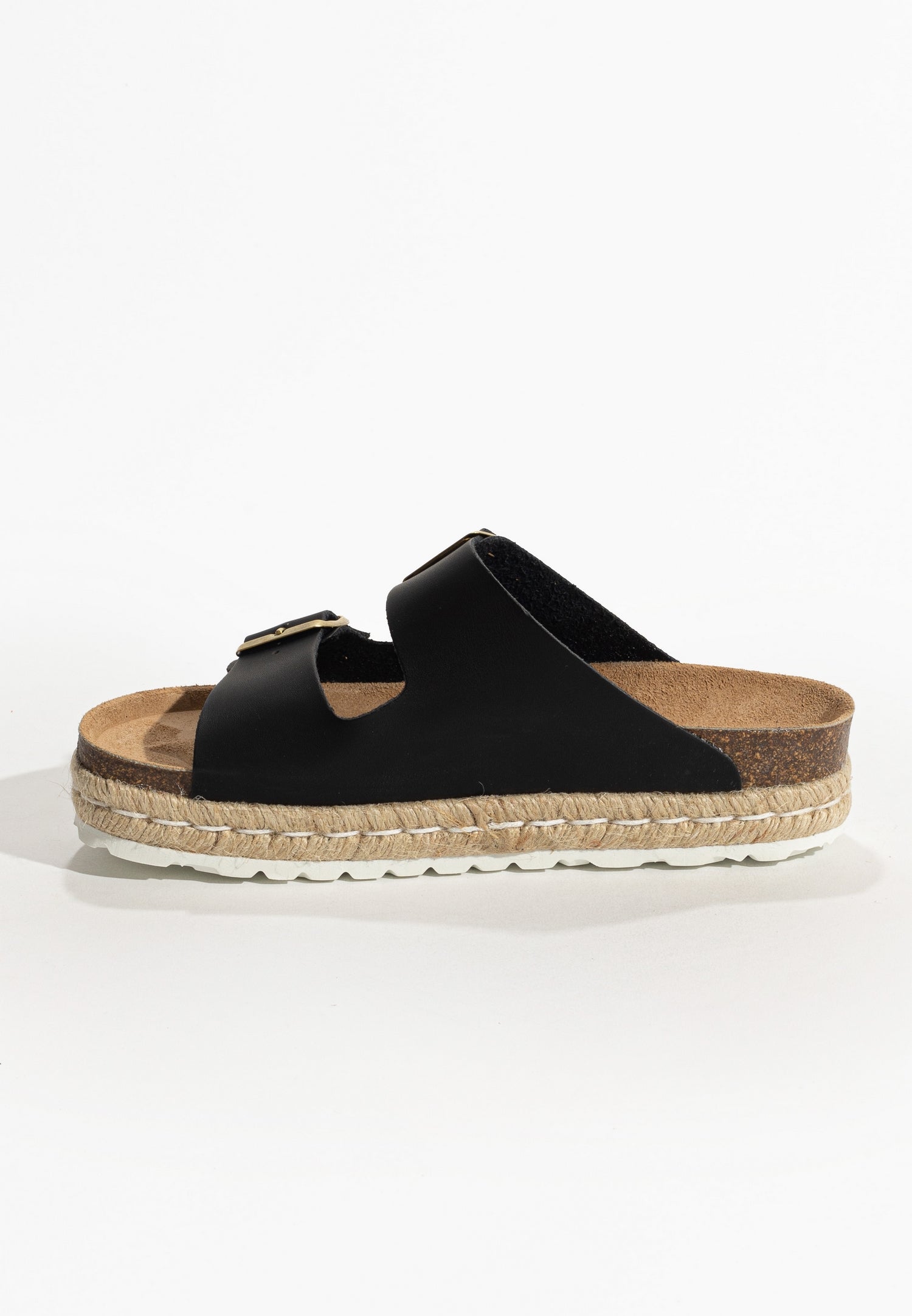 Olympe Black Platform Sandals