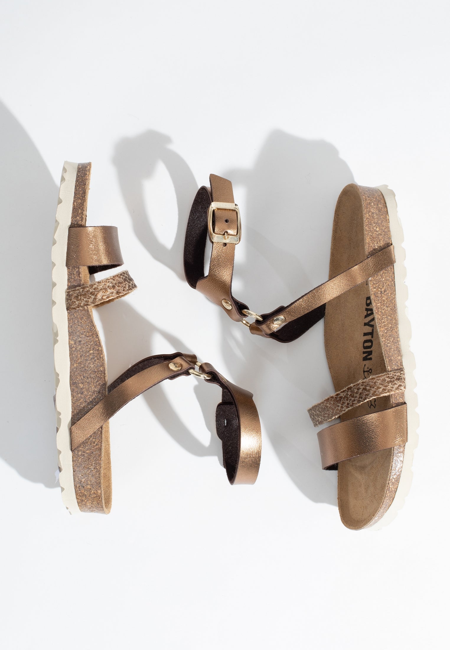 Ciotat Bronze Multi-Strap Sandals