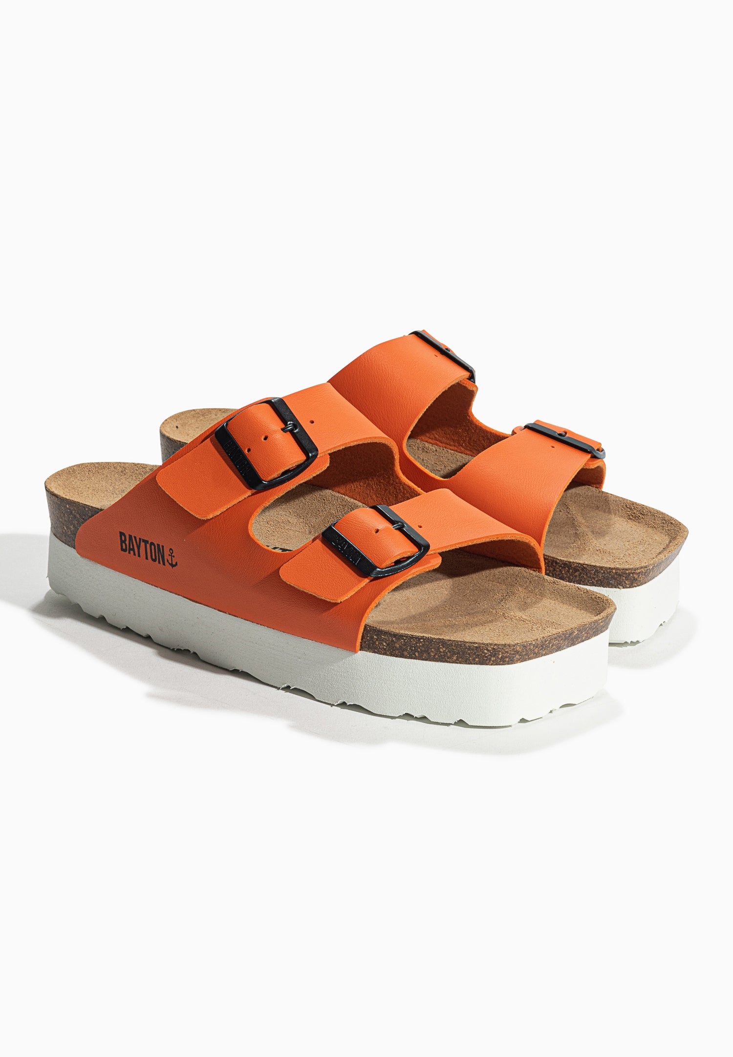 Japet Orange Platform Sandals