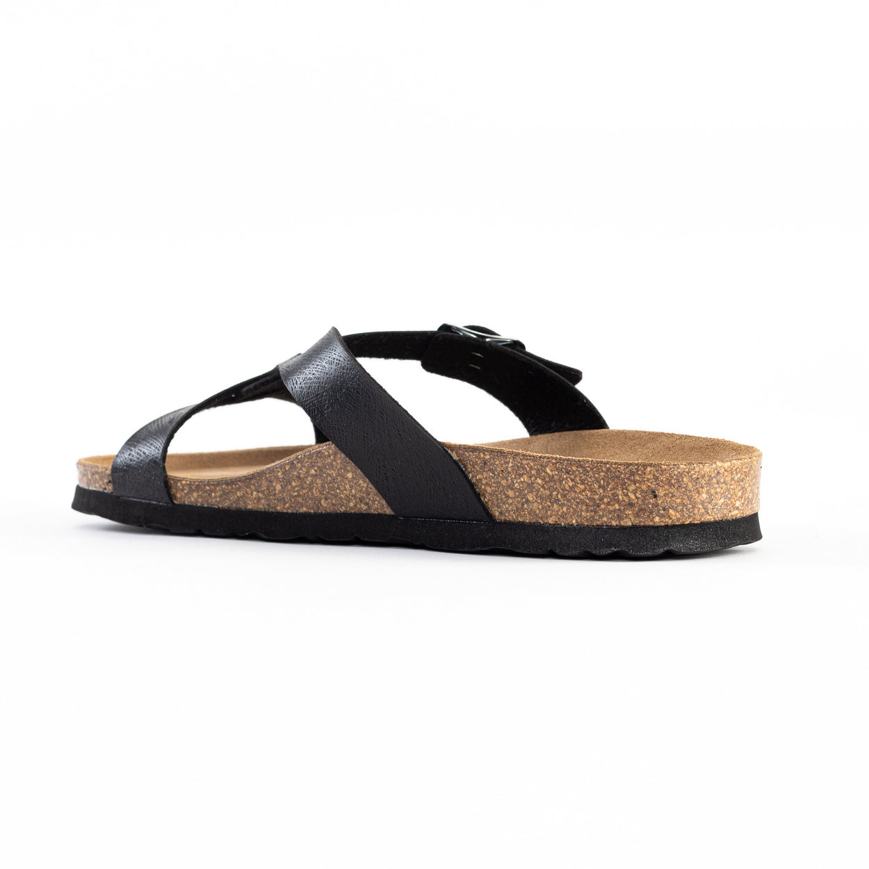 Sebastian Black 2 Strap Sandals