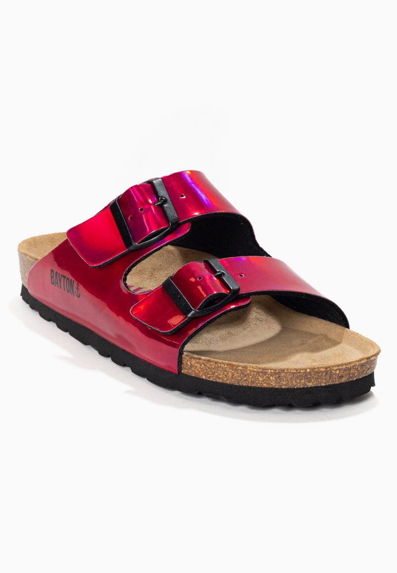 Fuschia Atlas 2 Strap Sandals