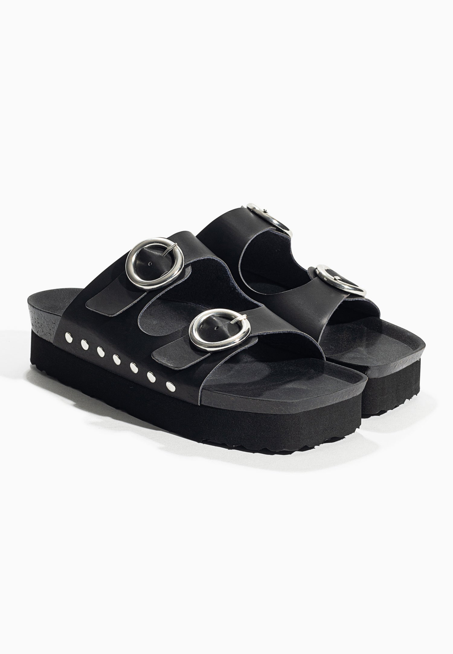 Barcelona Sandals Black