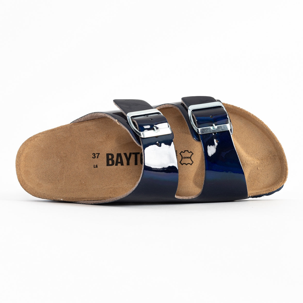 Sandales 2 Brides Atlas Bleu Marine