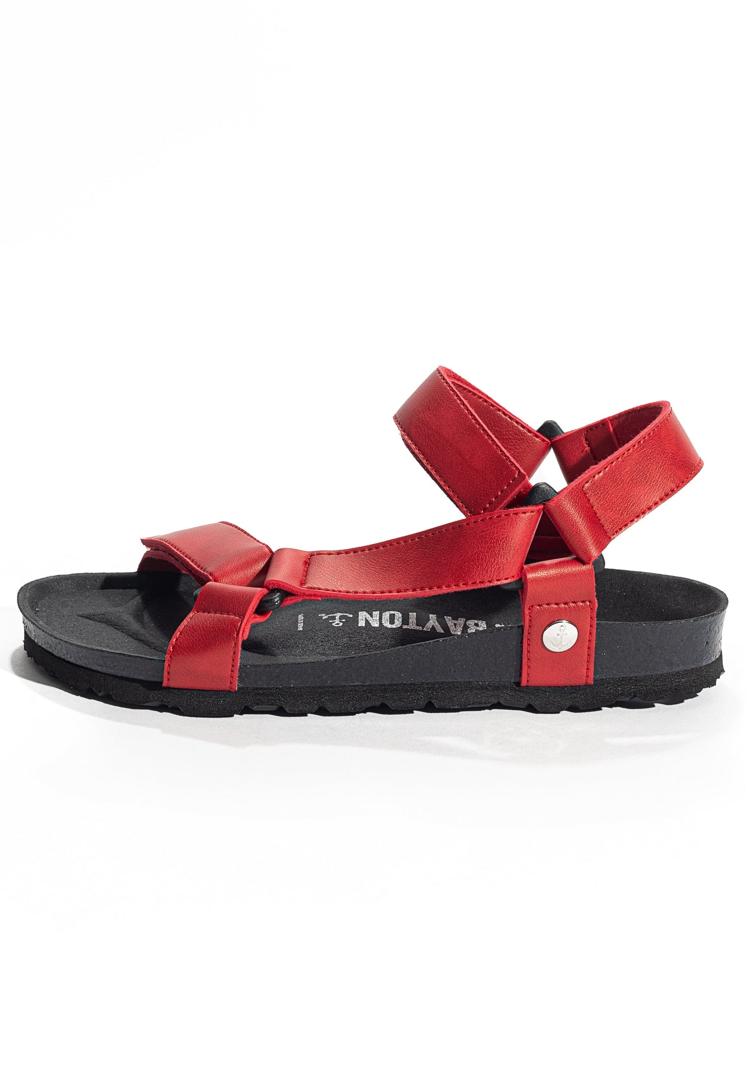 Rigoni Red Multi-Strap Sandals