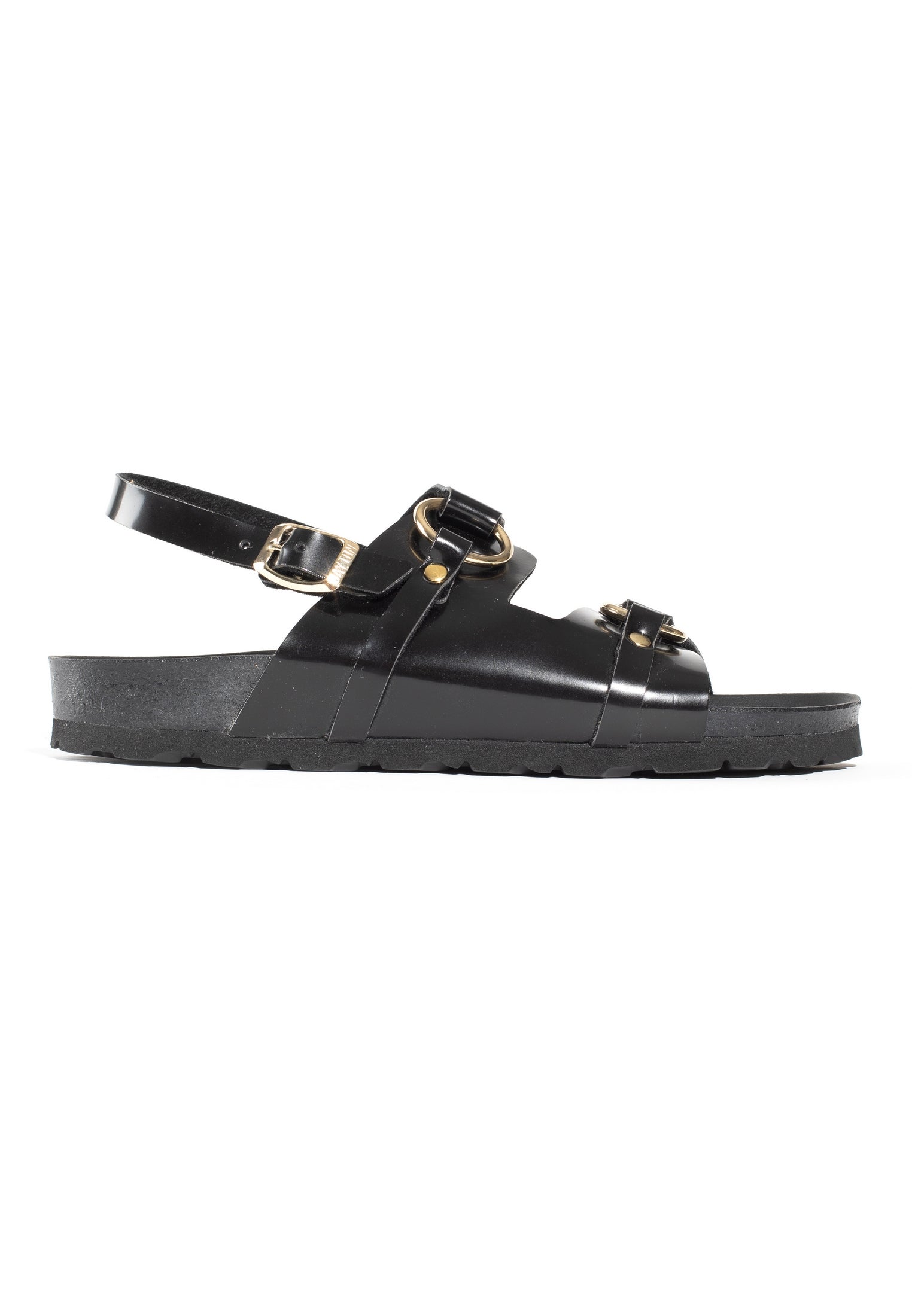 Astral Black 2 Strap Sandals