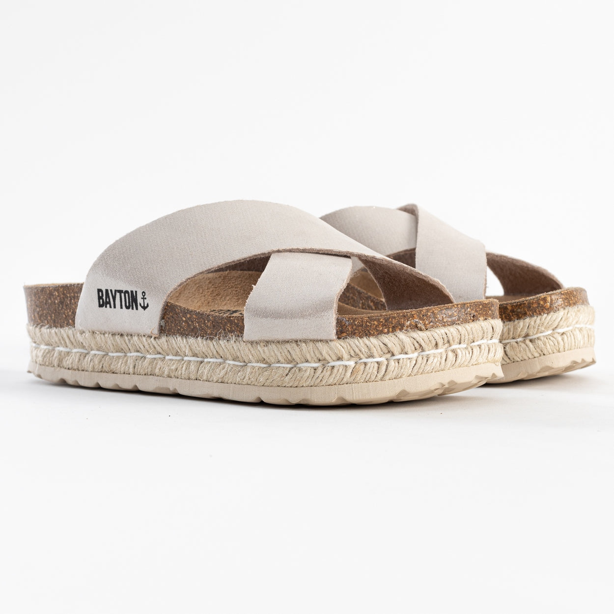 Sandalias Penélope Plataforma Beige