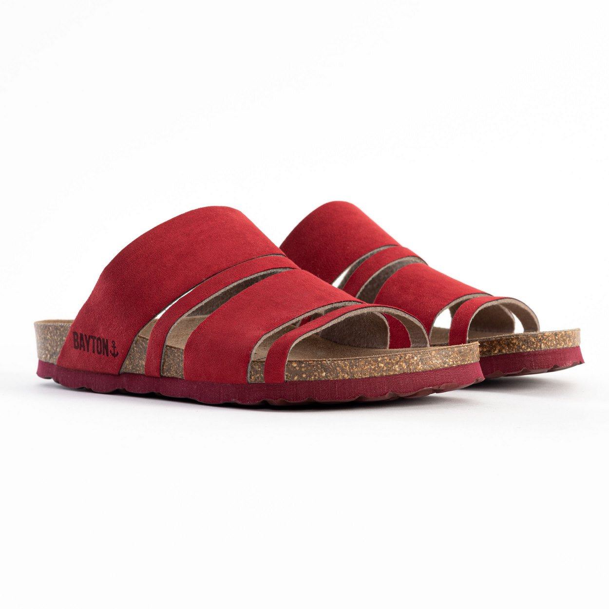 Sandales Leiria Rouge Multi-Brides