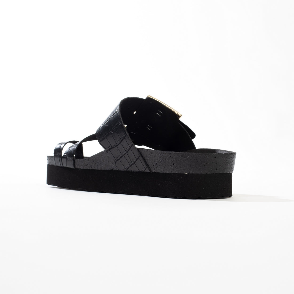 Sandalias Lucrezia Plataforma Negro