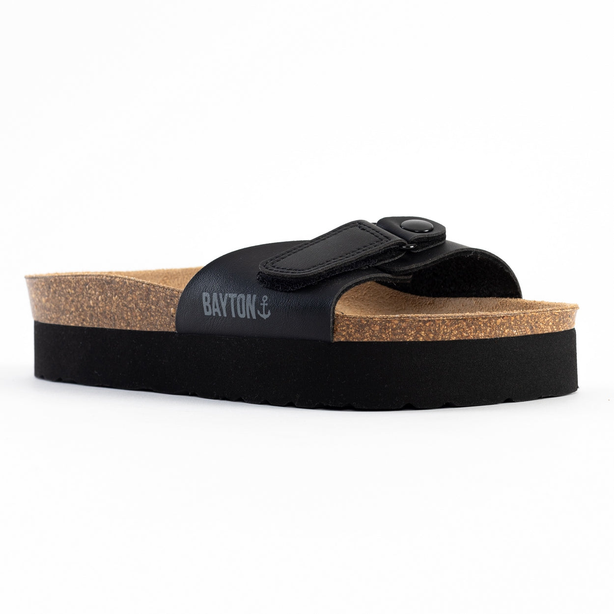 Calypso Black Platform Sandals