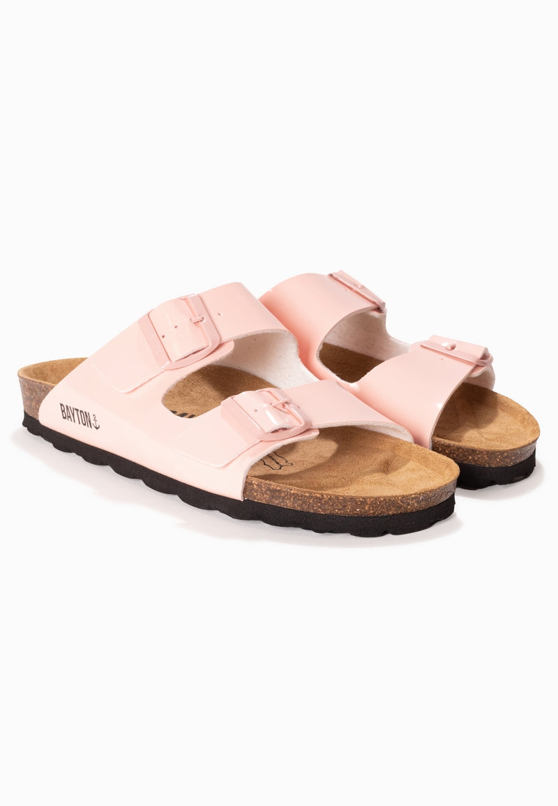 Atlas Pink 2 Strap Sandals