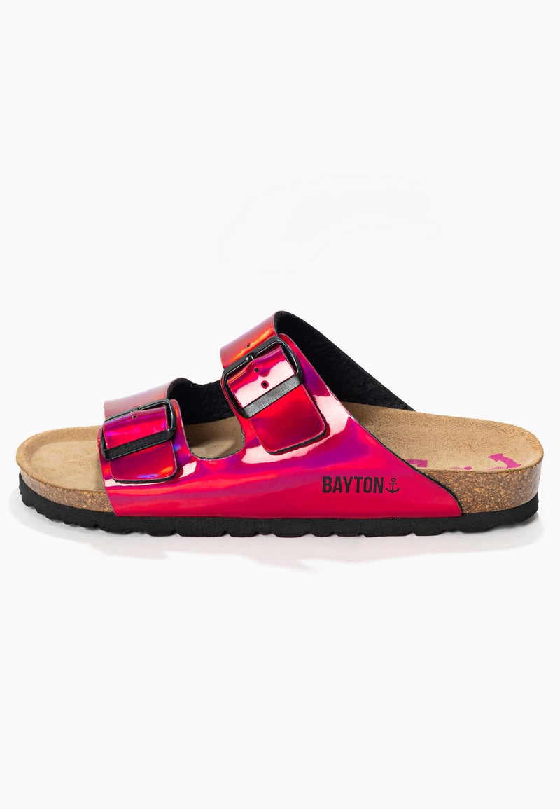 Fuschia Atlas 2 Strap Sandals