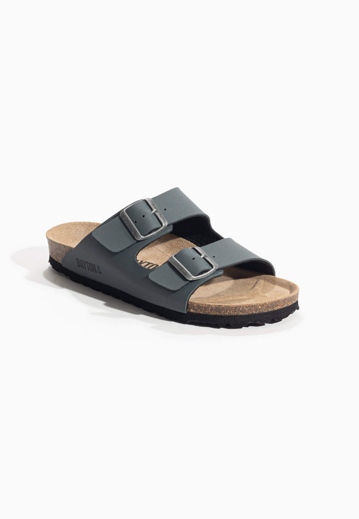 Baltic Anthracite 2 Strap Sandals