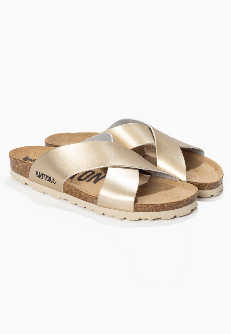 Gomera Gold 2 Strap Sandals