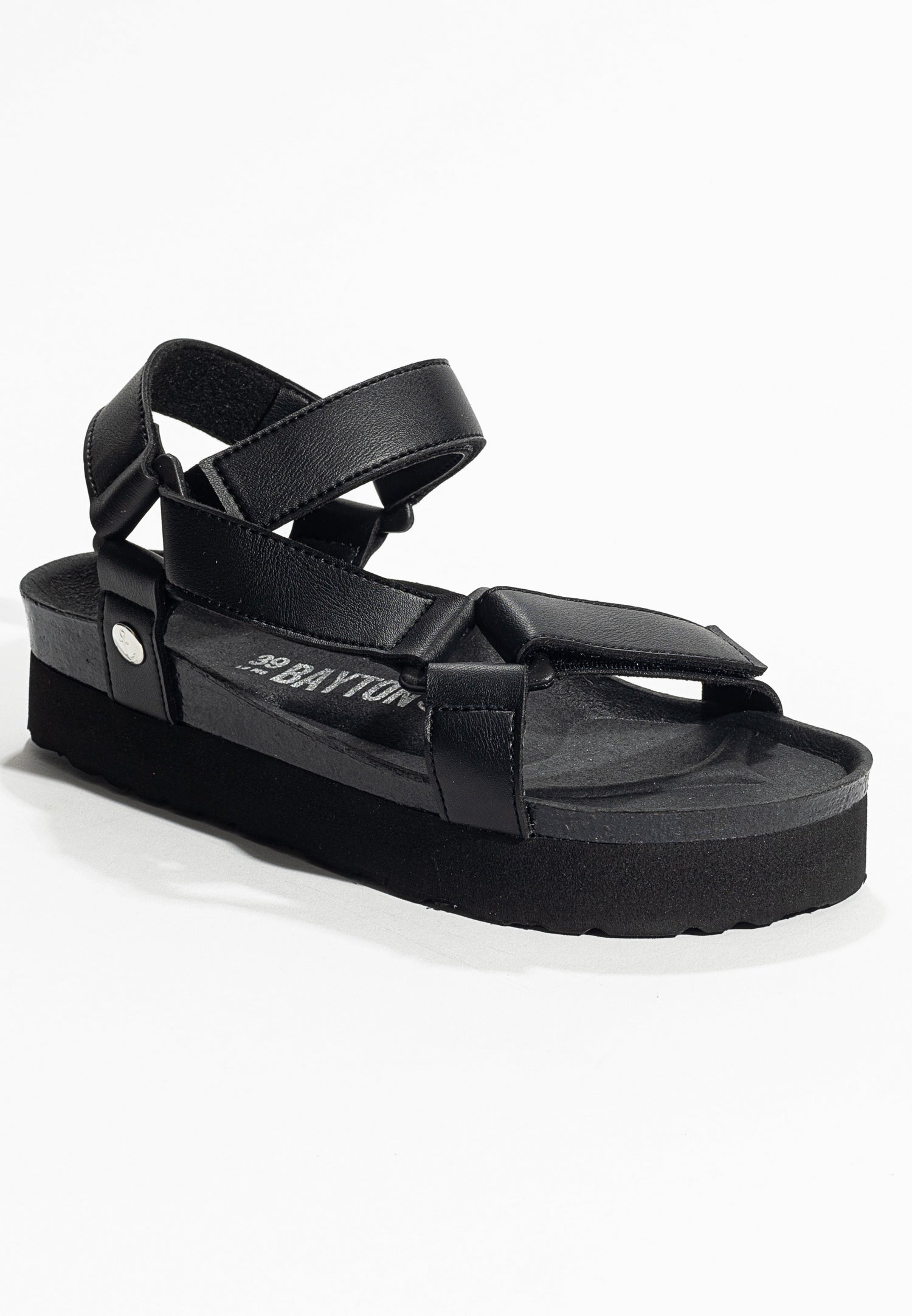 Rigoni Black Platform Sandals