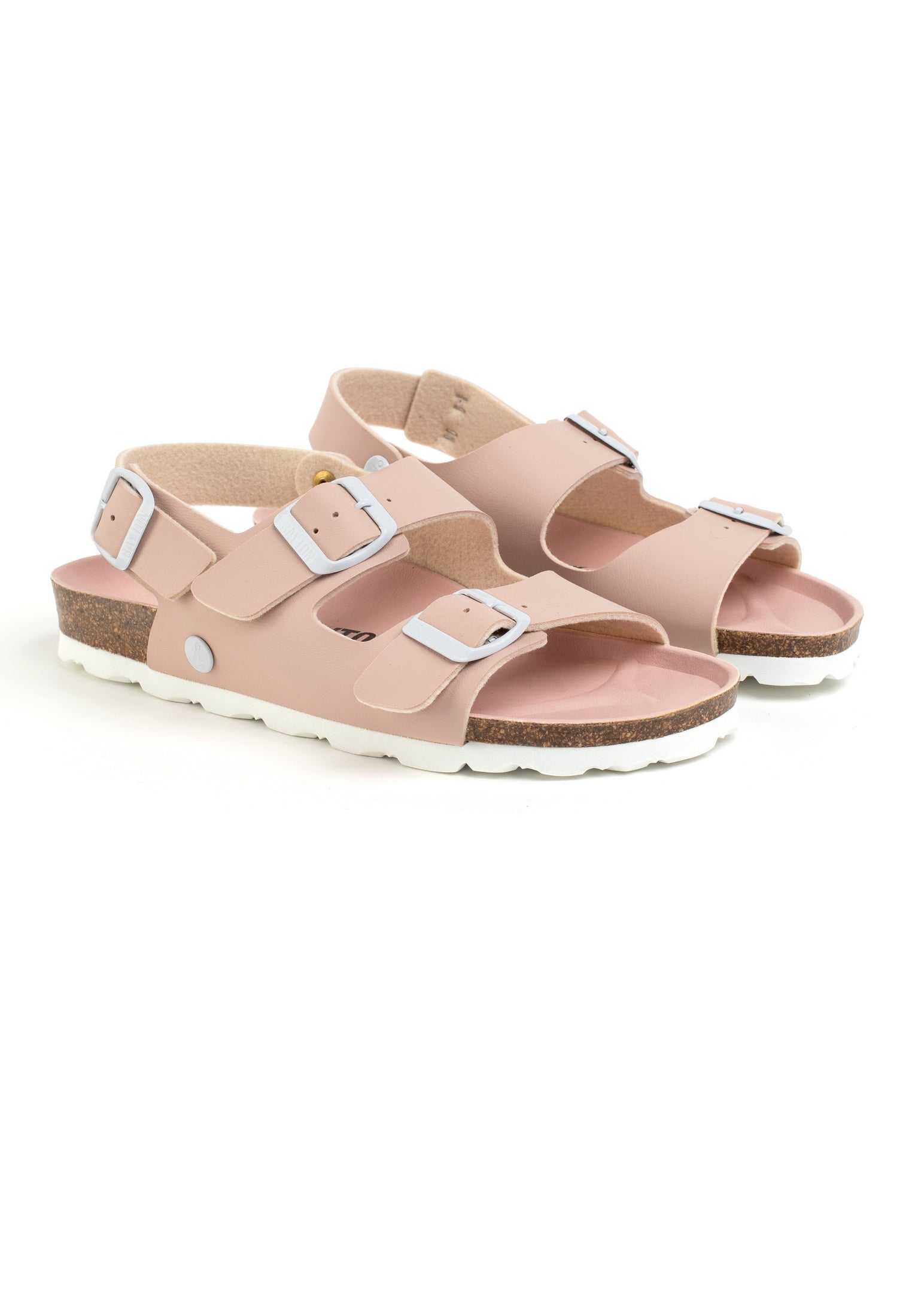 Achille Nude Multi-Strap Sandals