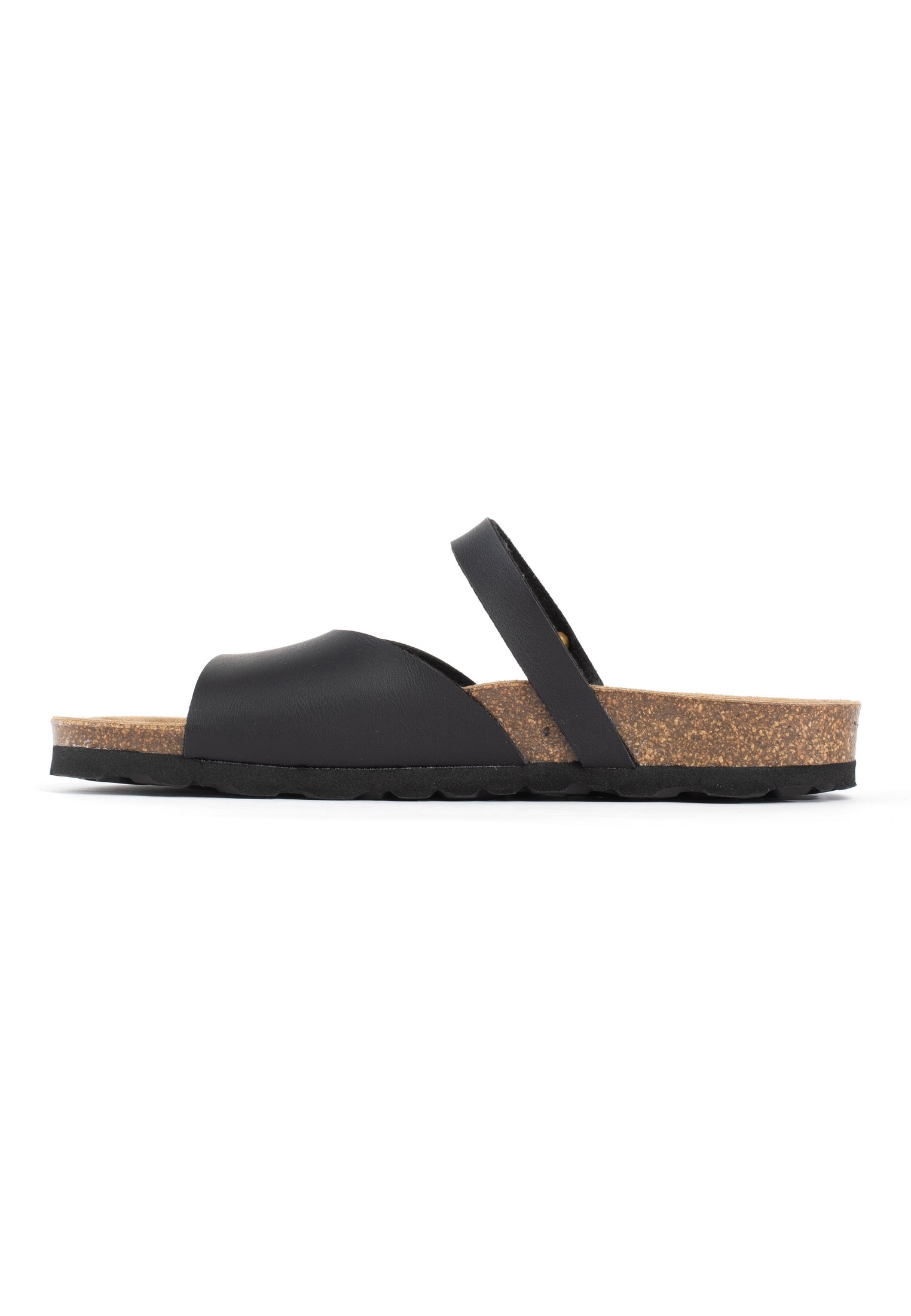 Marina Black 2 Strap Sandals