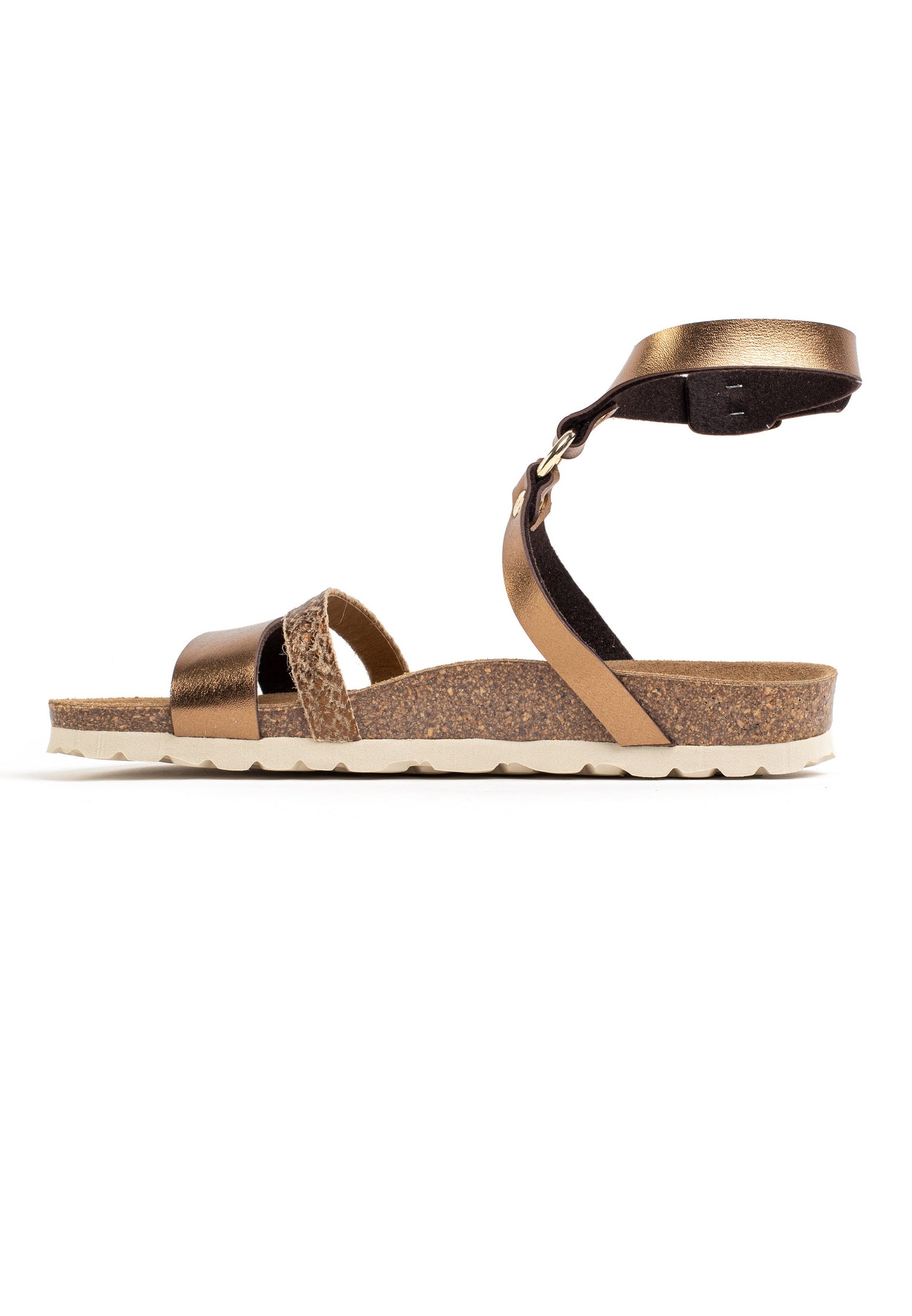 Ciotat Bronze Multi-Strap Sandals