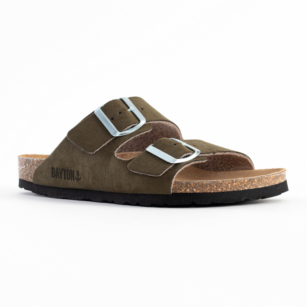 Atlas Khaki 2 Strap Sandals