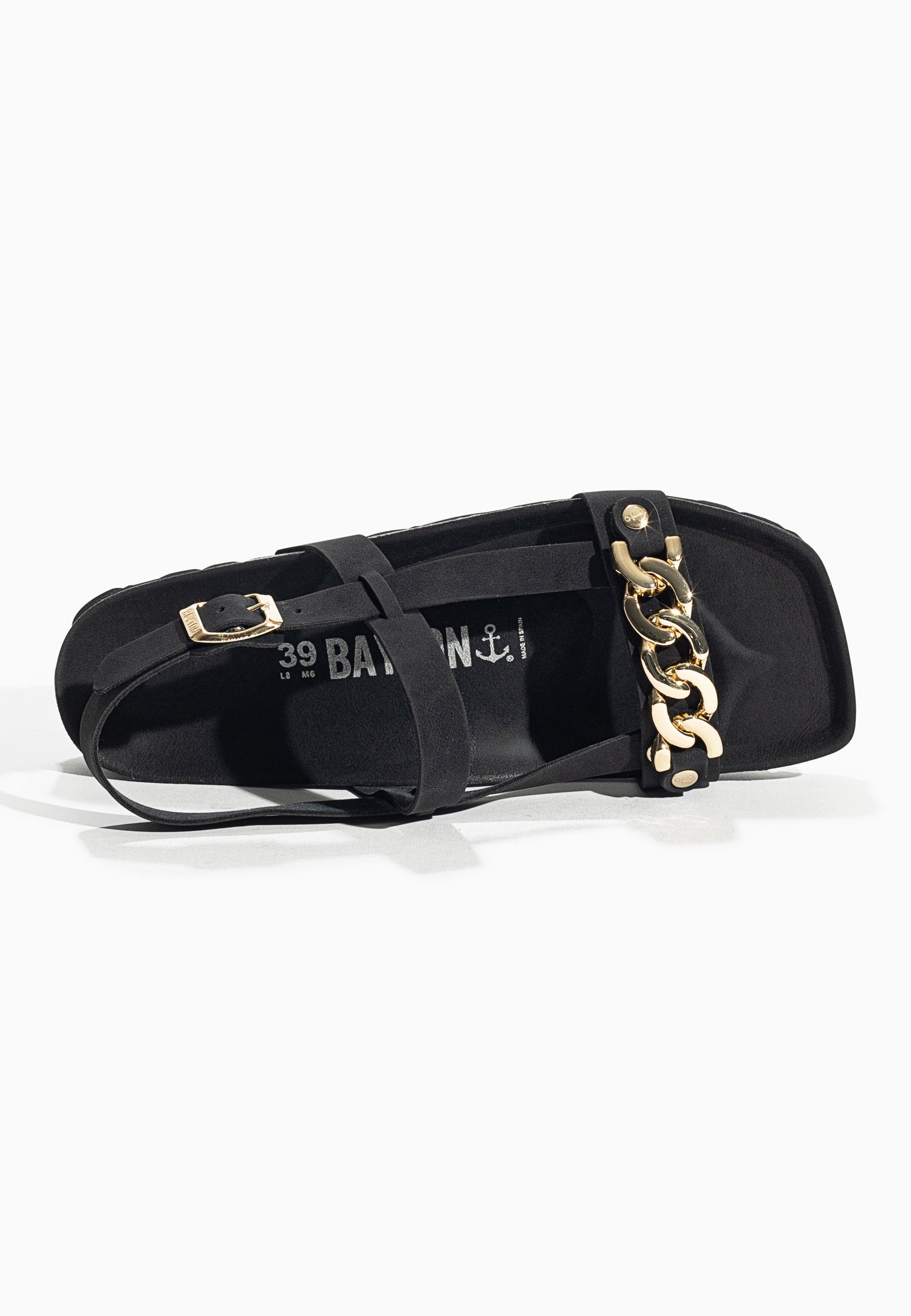 Ramatuelle Black Multi-Strap Sandals