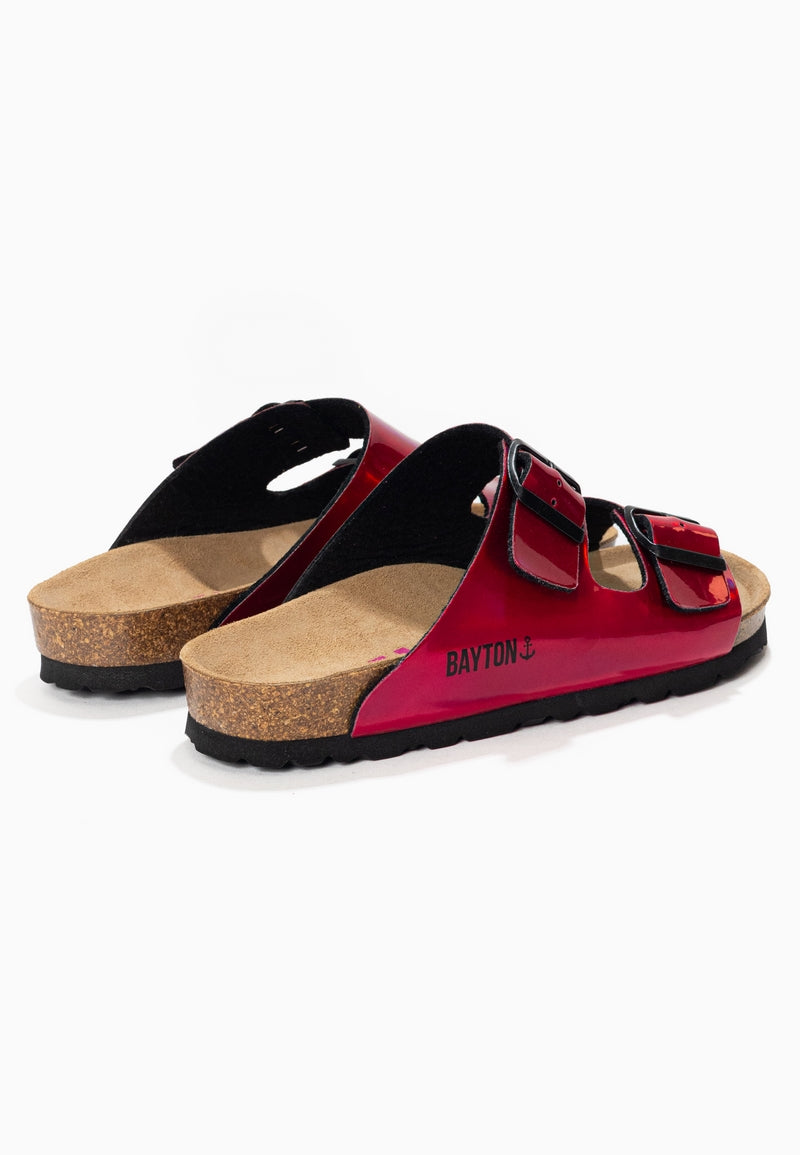 Fuschia Atlas 2 Strap Sandals