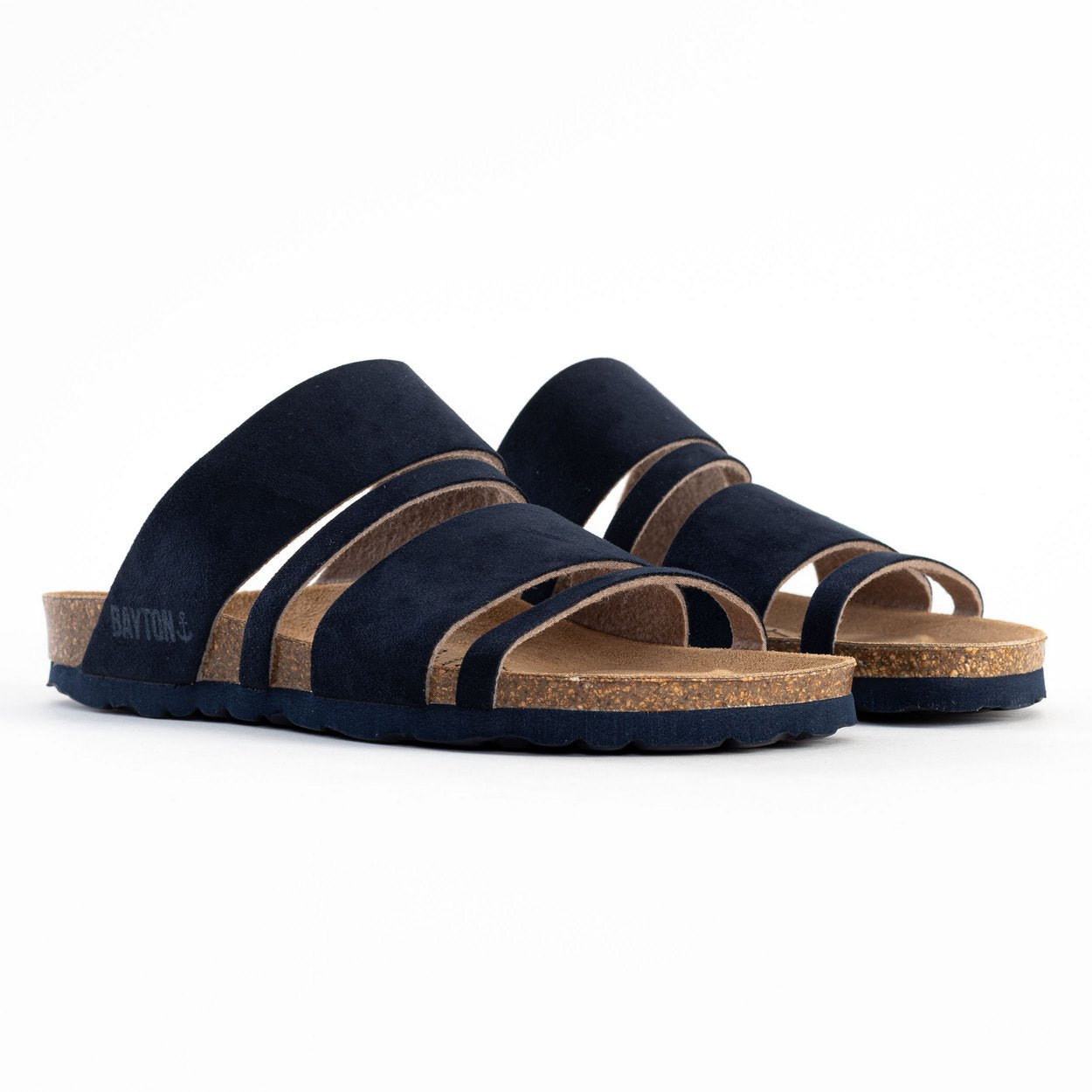 Sandales Leiria Bleu Marine Multi-Brides