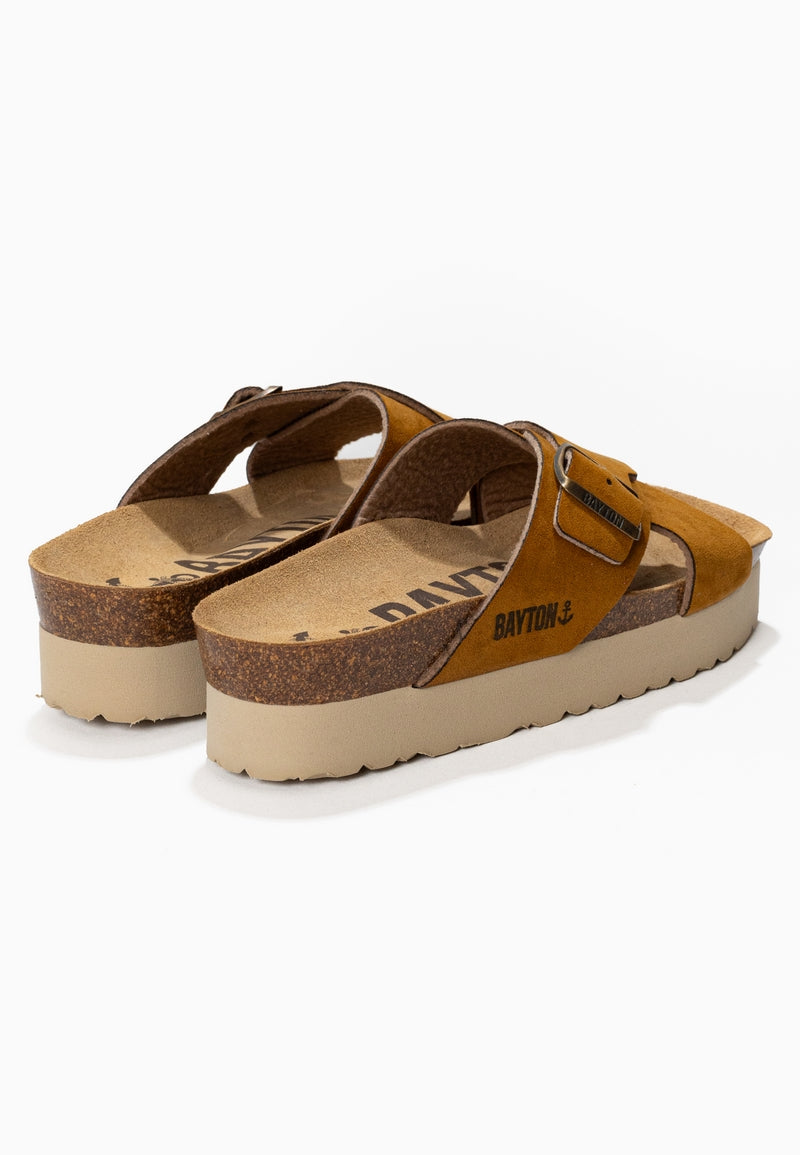 Ajax Camel Platform Sandals