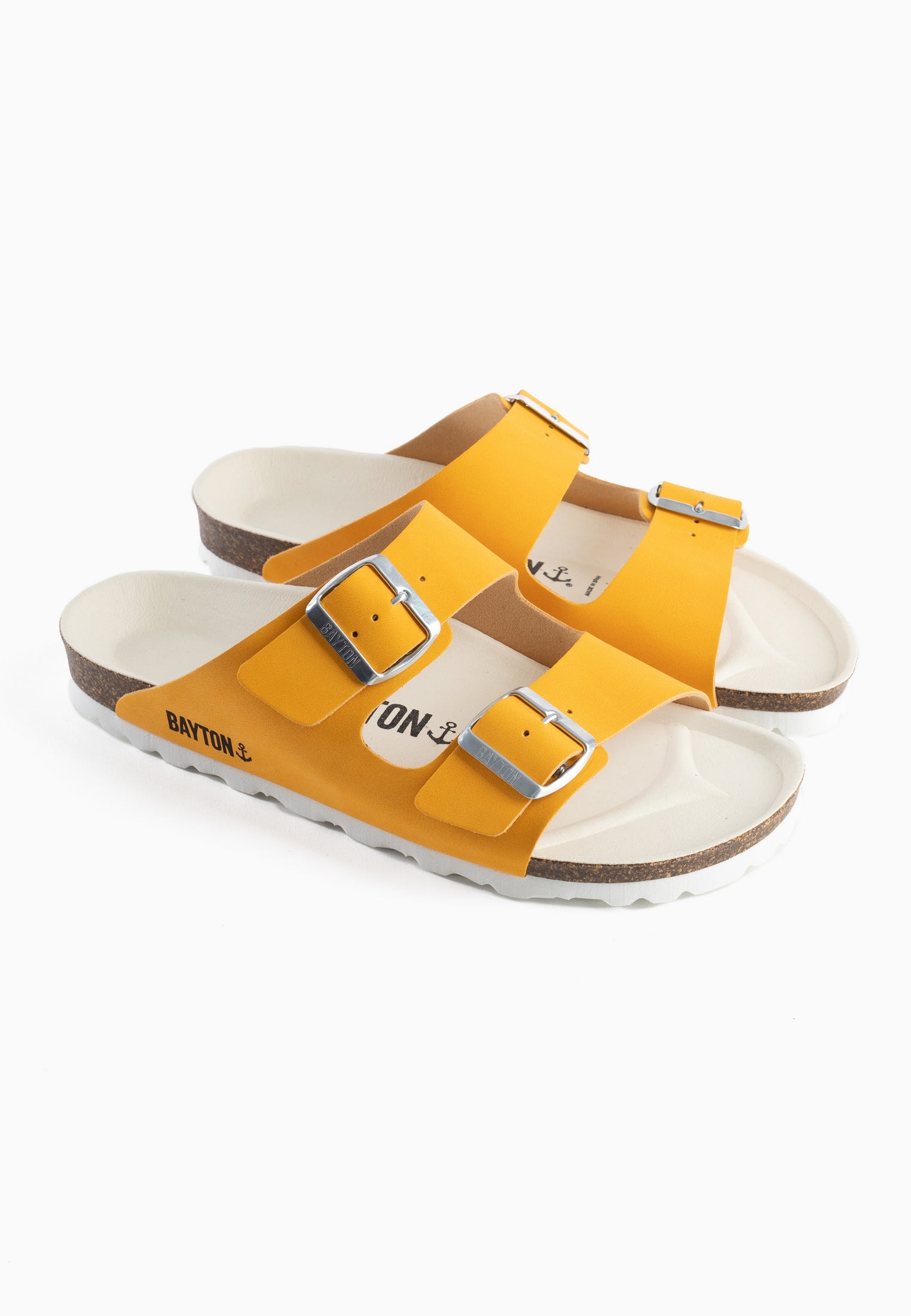 Sandalias Atlas 2 Tiras Amarillo