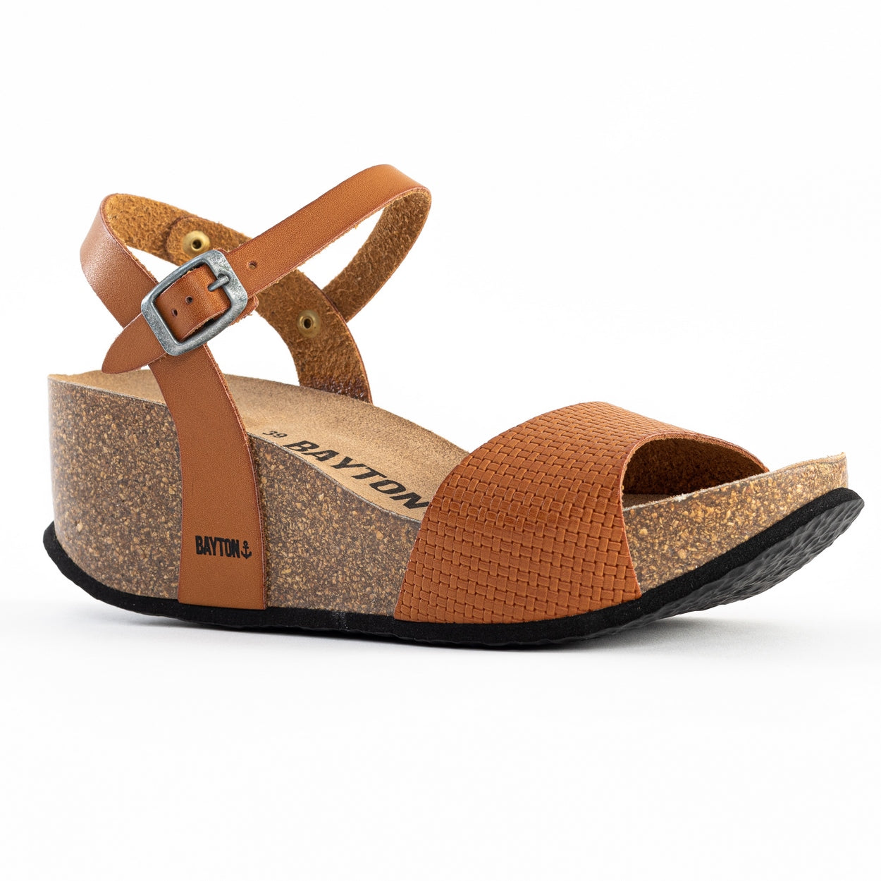 Maya Tan Wedge and Semi-Wedge Sandals