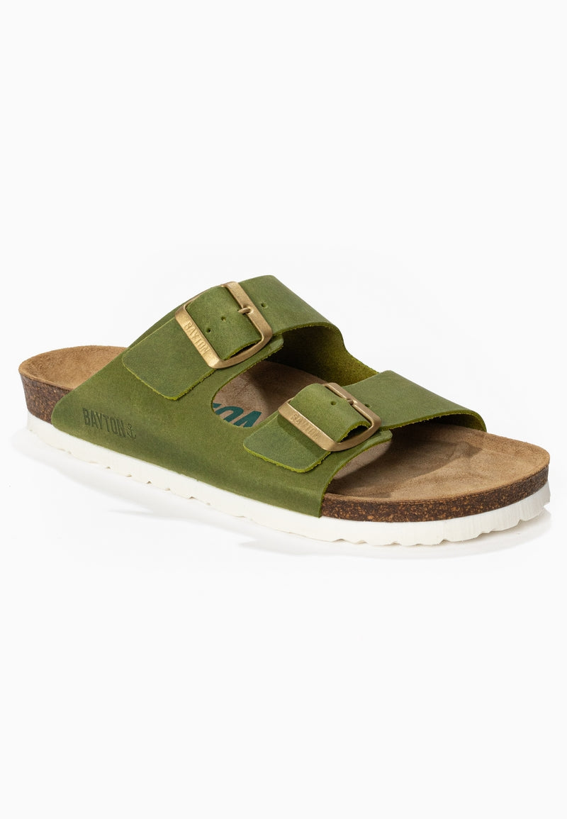 Atlas Green Sandals